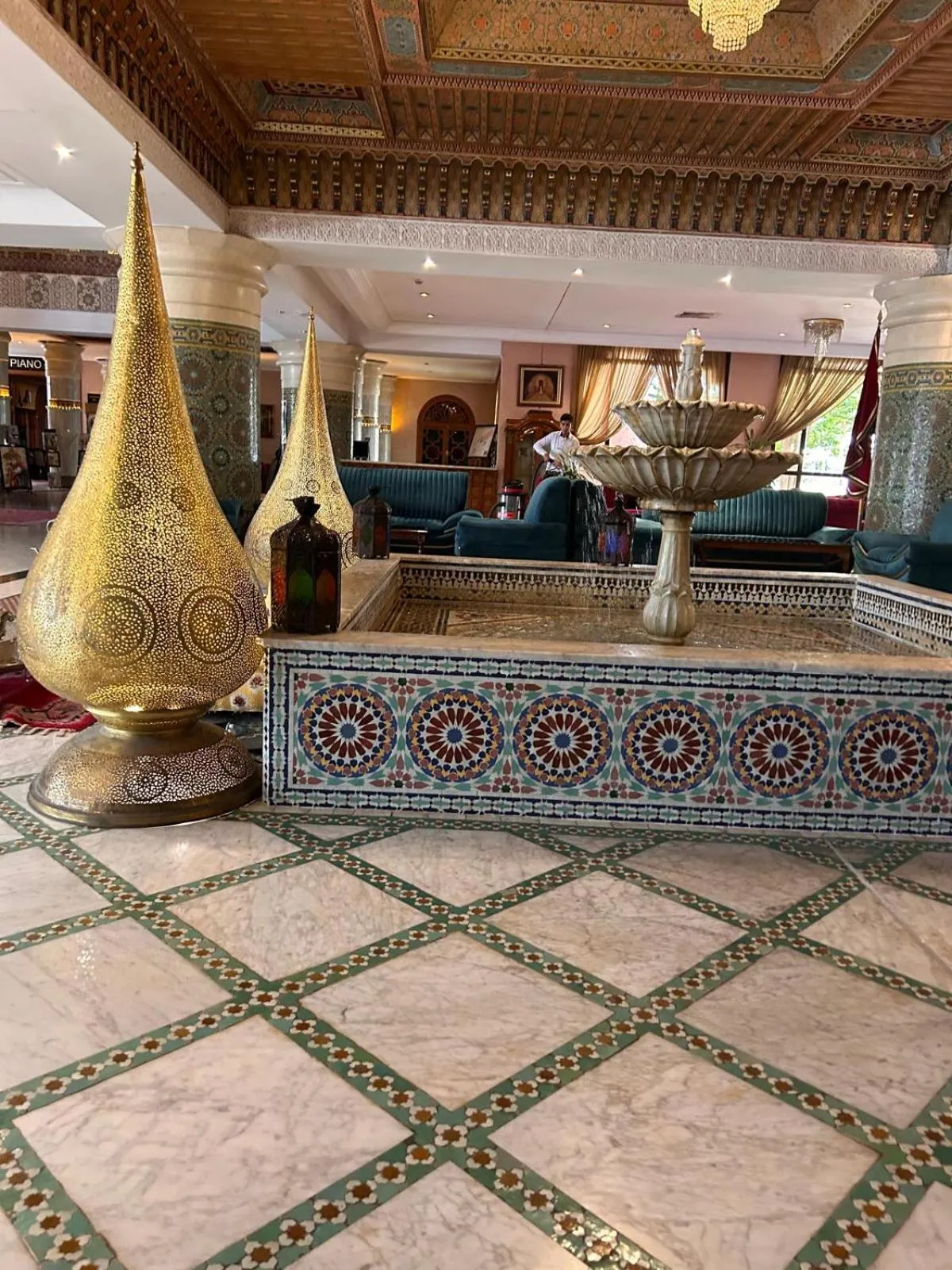 Lobby or reception in Zalagh Parc Palace