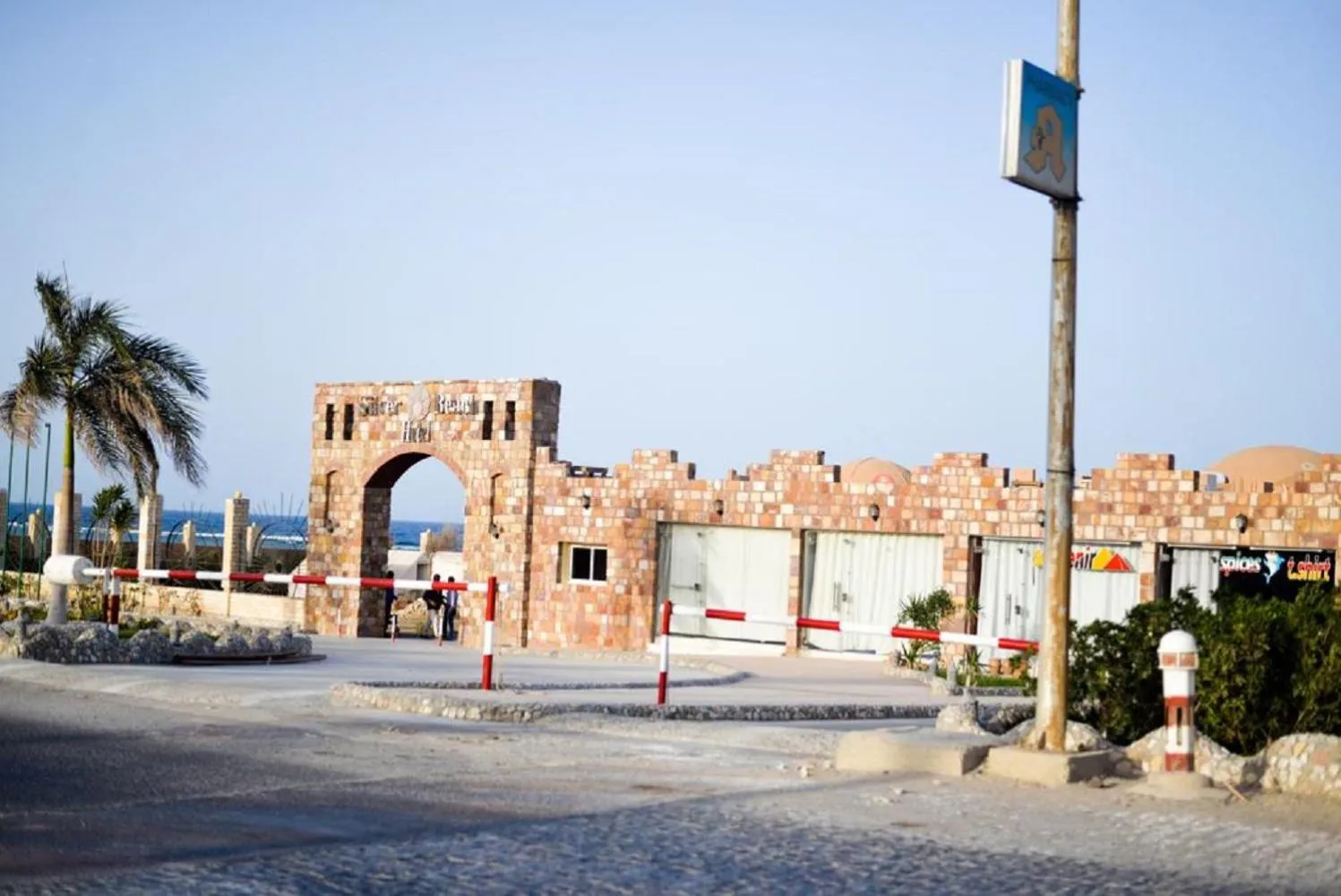 Facade/entrance in Silver Beach Boutique Hotel