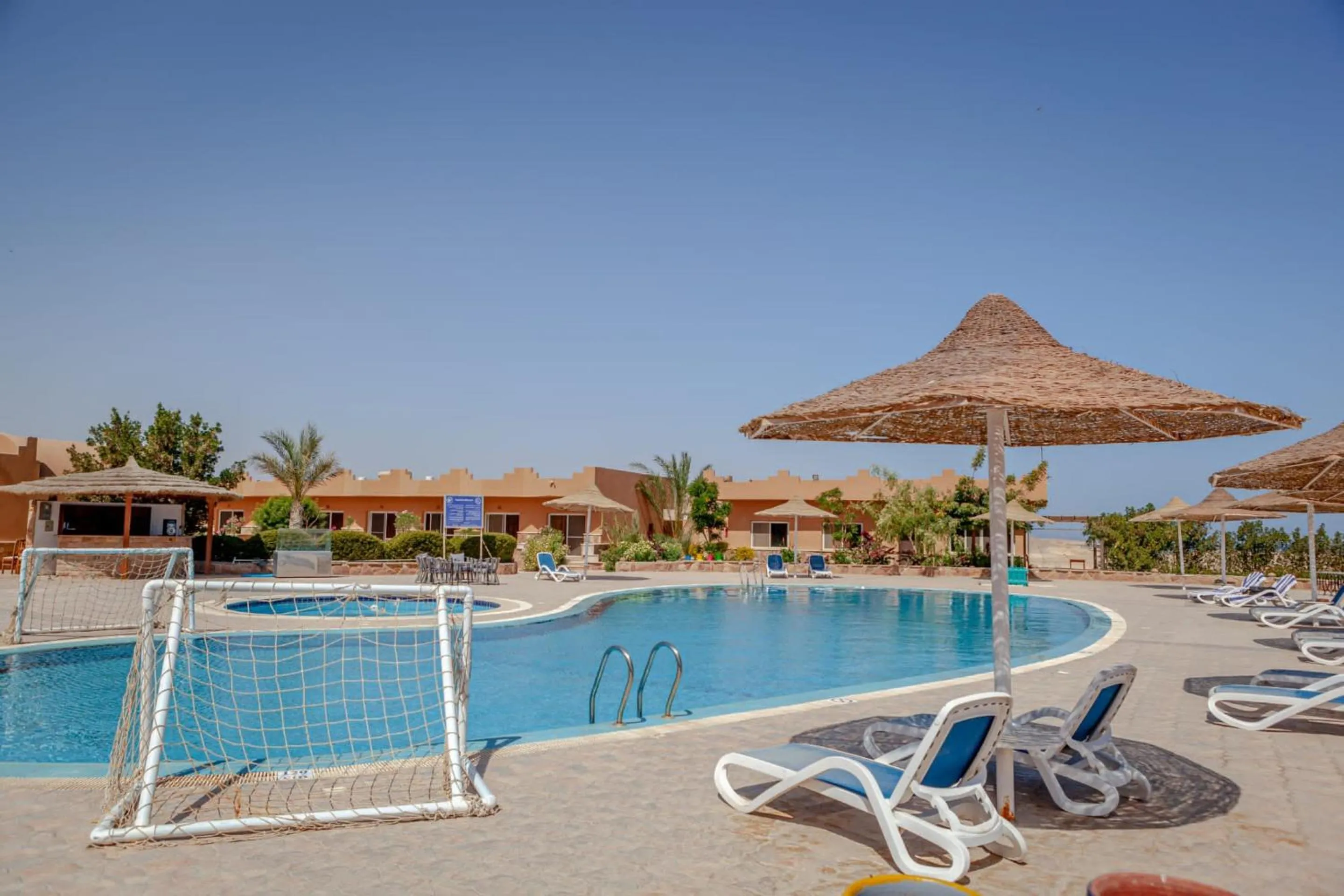 Pool view in Silver Beach Boutique Hotel