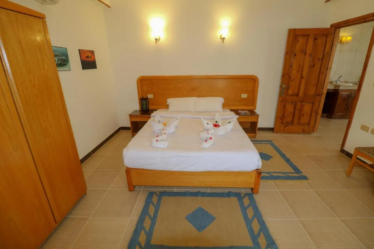 Bed in Acacia Dahab Hotel