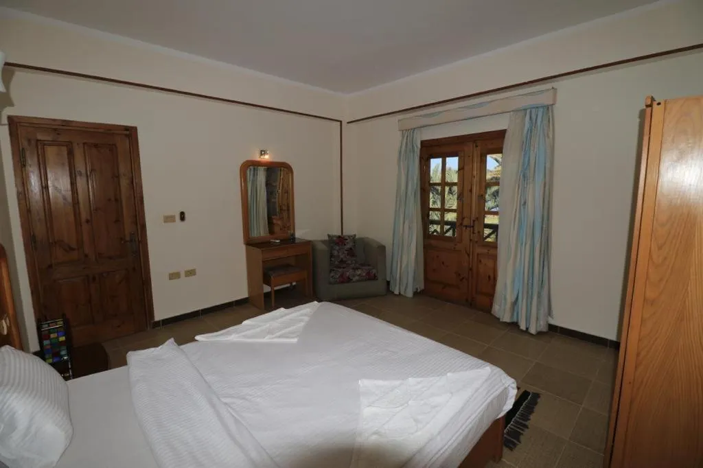 Bed in Acacia Dahab Hotel