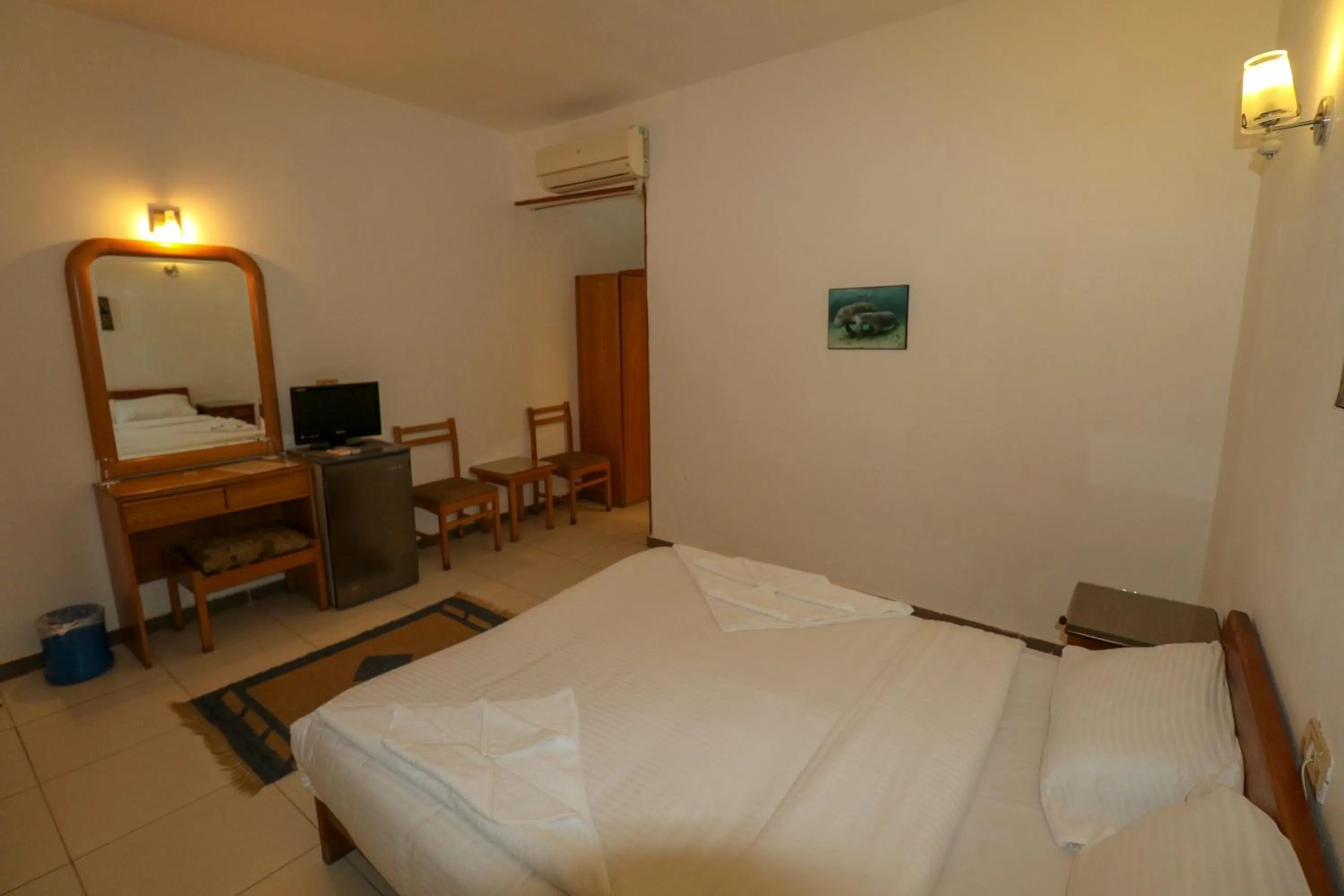 Bed in Acacia Dahab Hotel