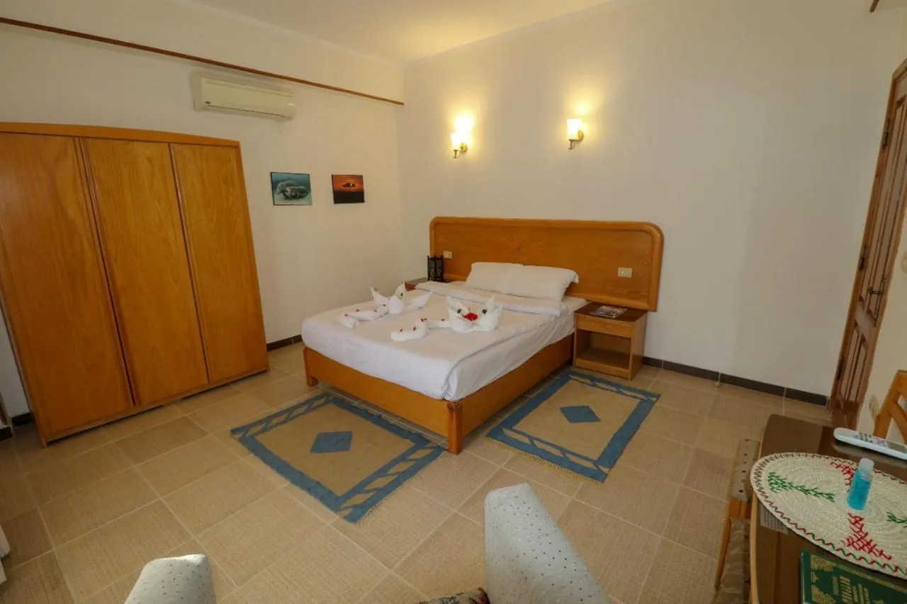 Bed in Acacia Dahab Hotel