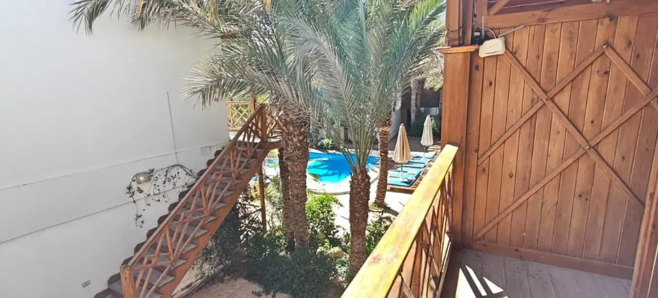 Superior Twin Room Side Pool View in Acacia Dahab Hotel Superior Twin Room Side Pool View in Acacia Dahab Hotel