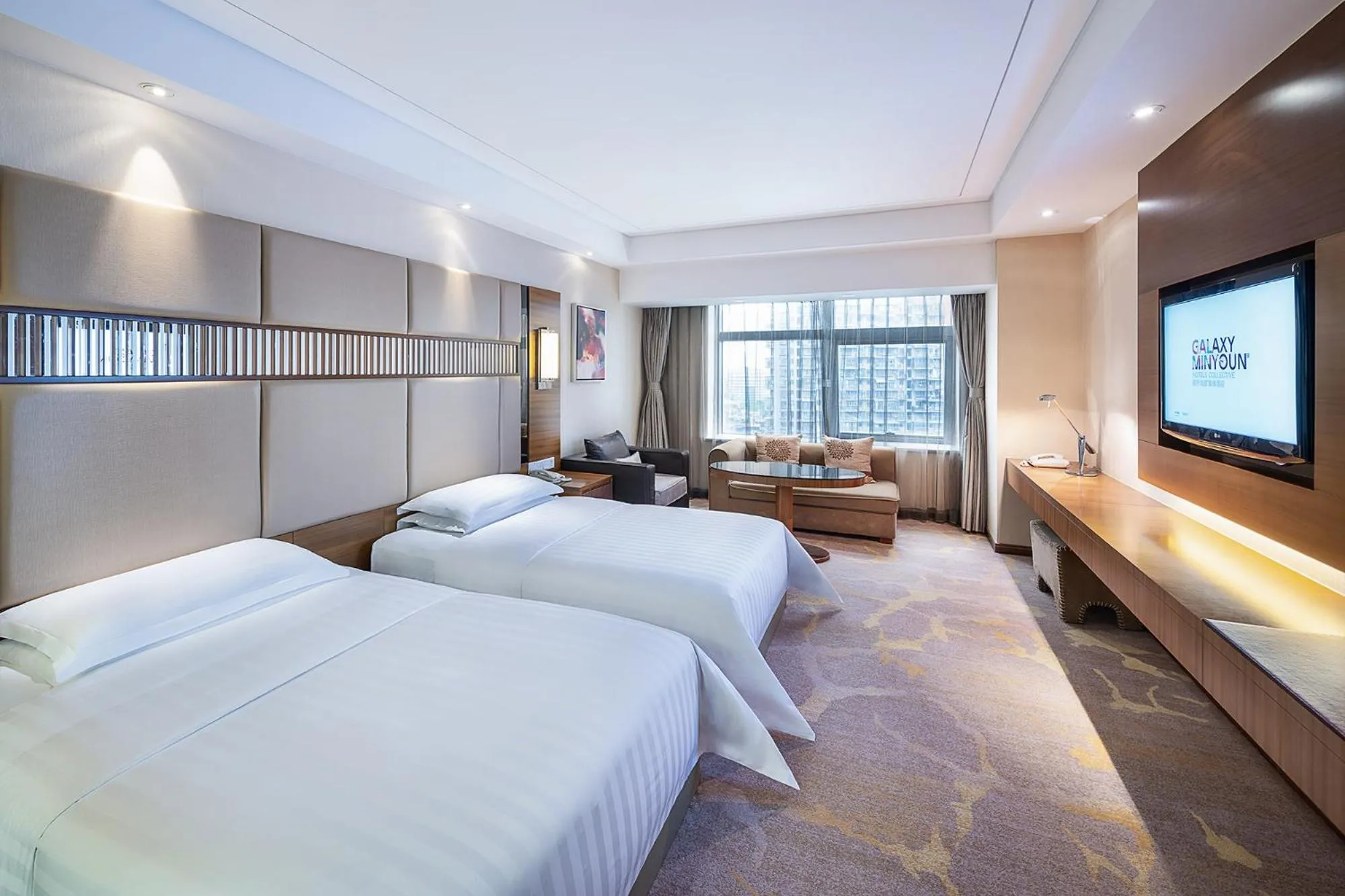 TV and multimedia, Bed in Galaxy minyoun Chengdu Hotel