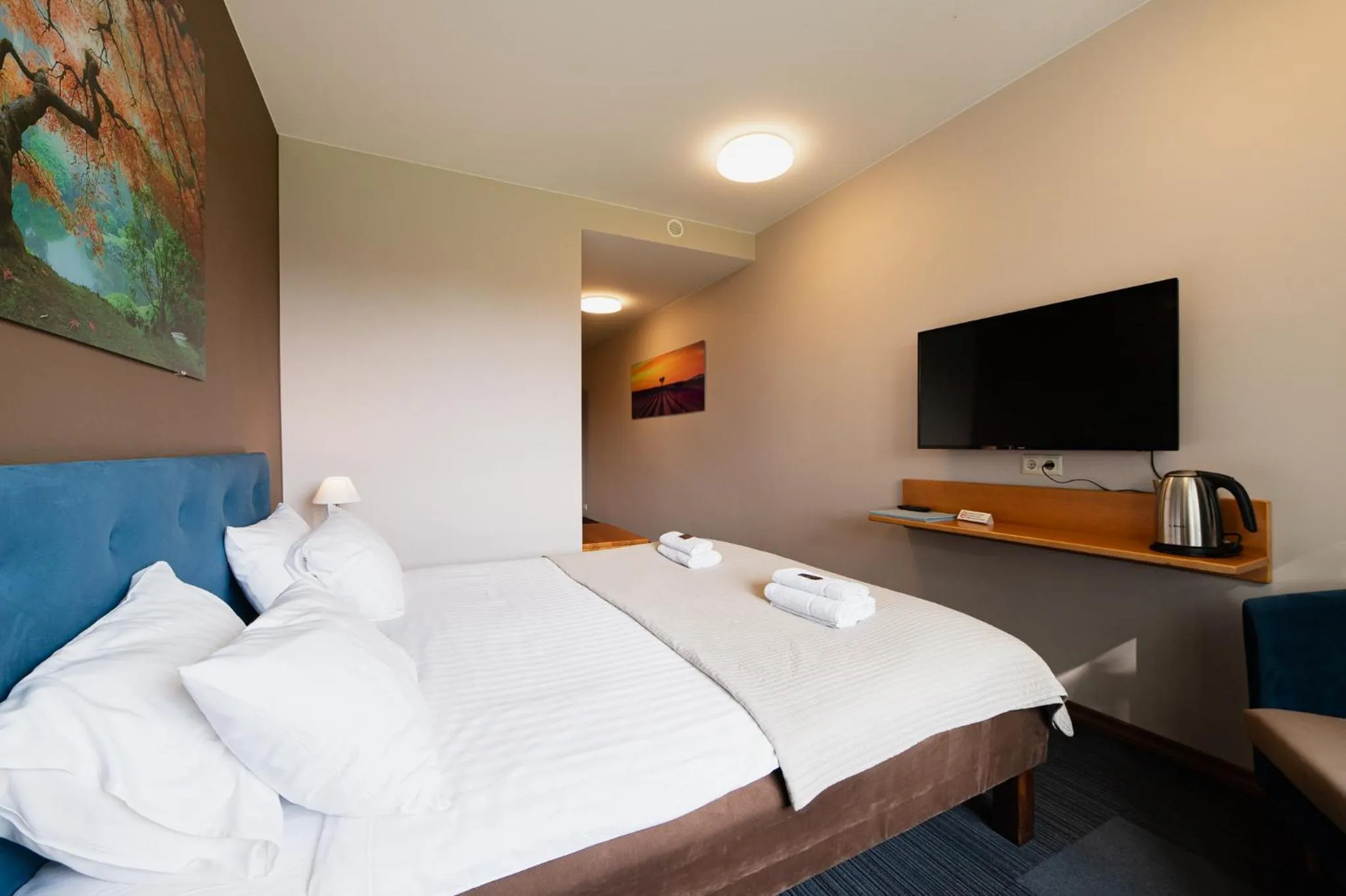 Bed in Comfort Hotel Kuldiga