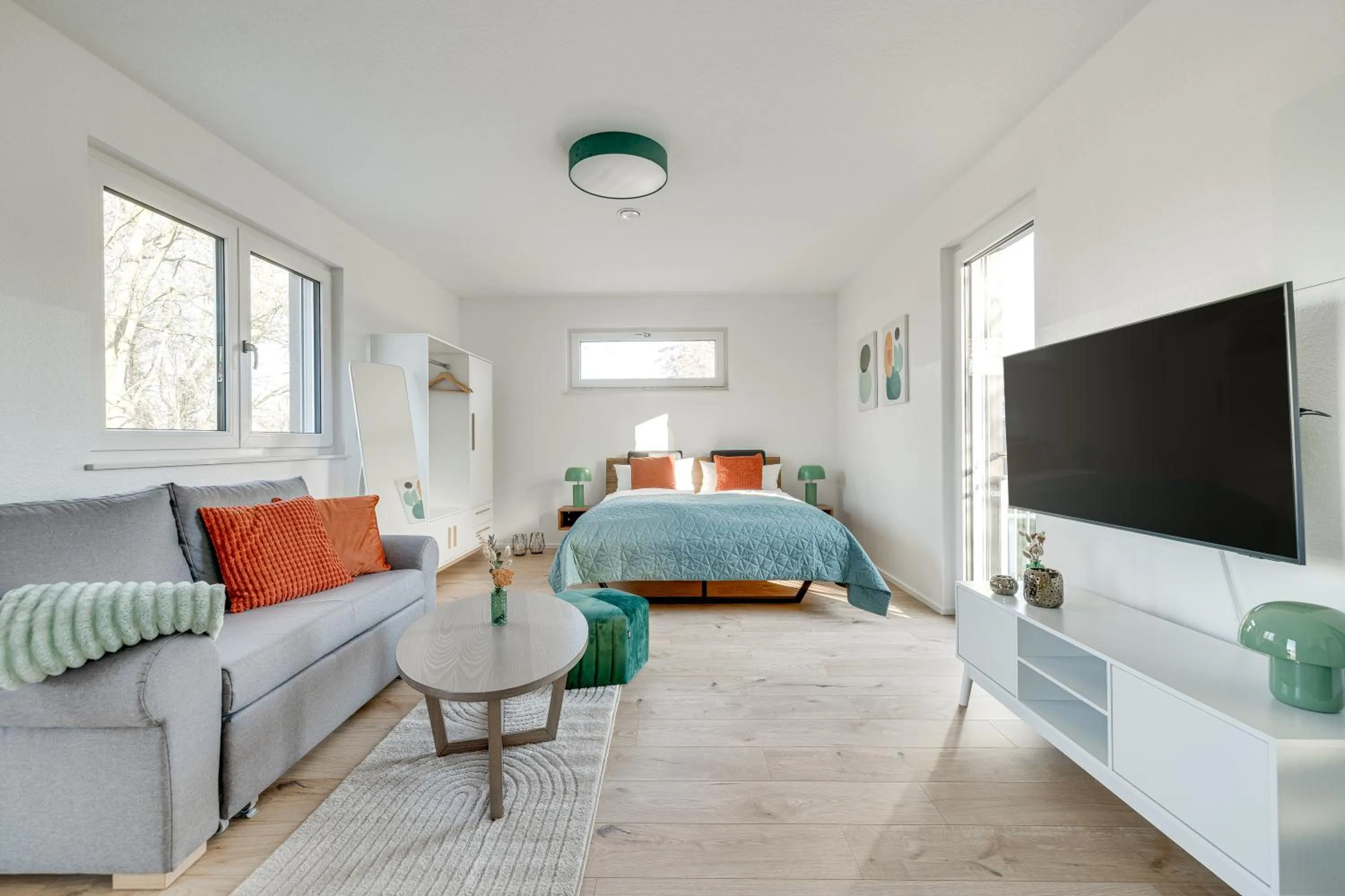 Photo of the whole room, Bed in Haus Biederstaedt & LivJana