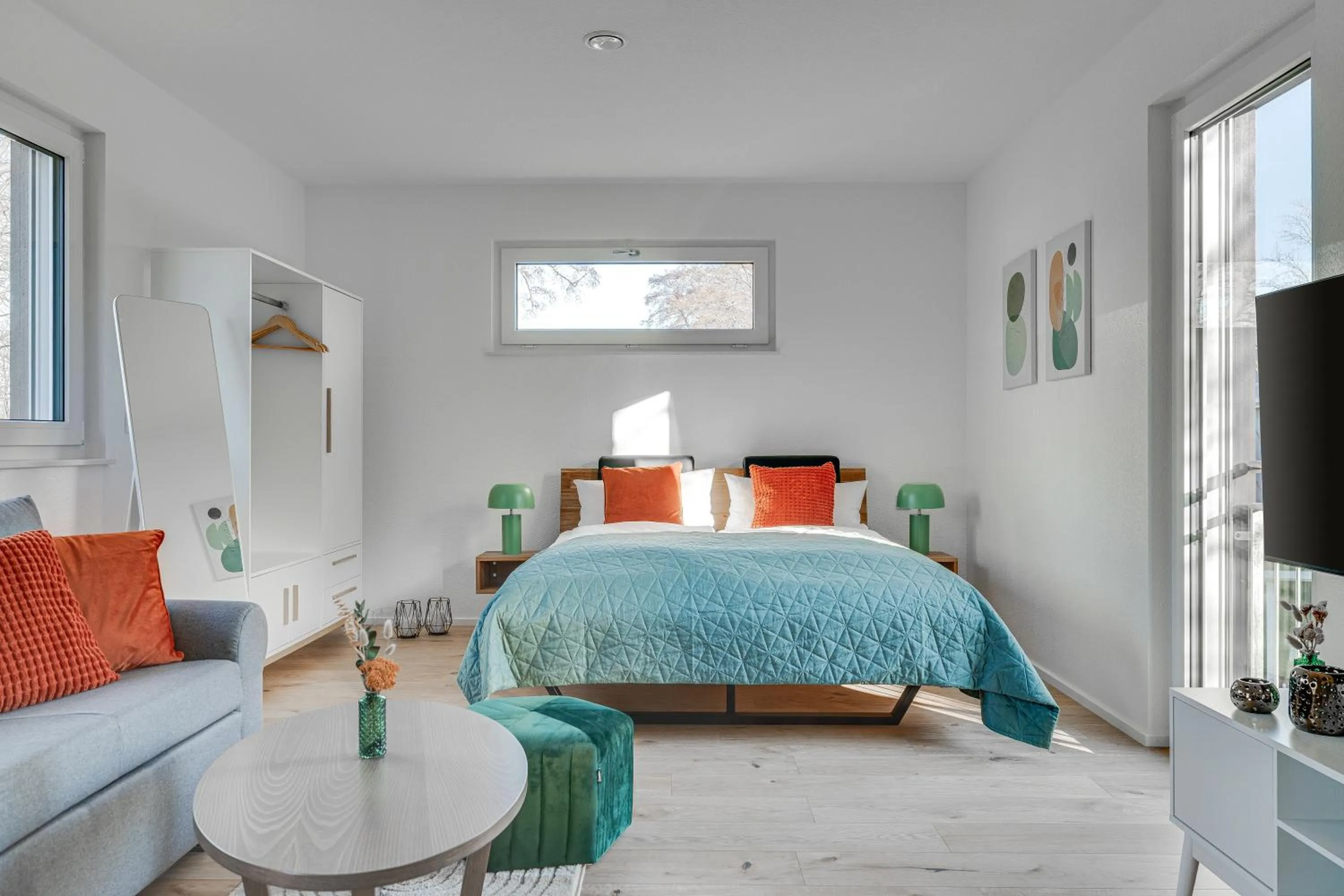 Photo of the whole room, Bed in Haus Biederstaedt & LivJana