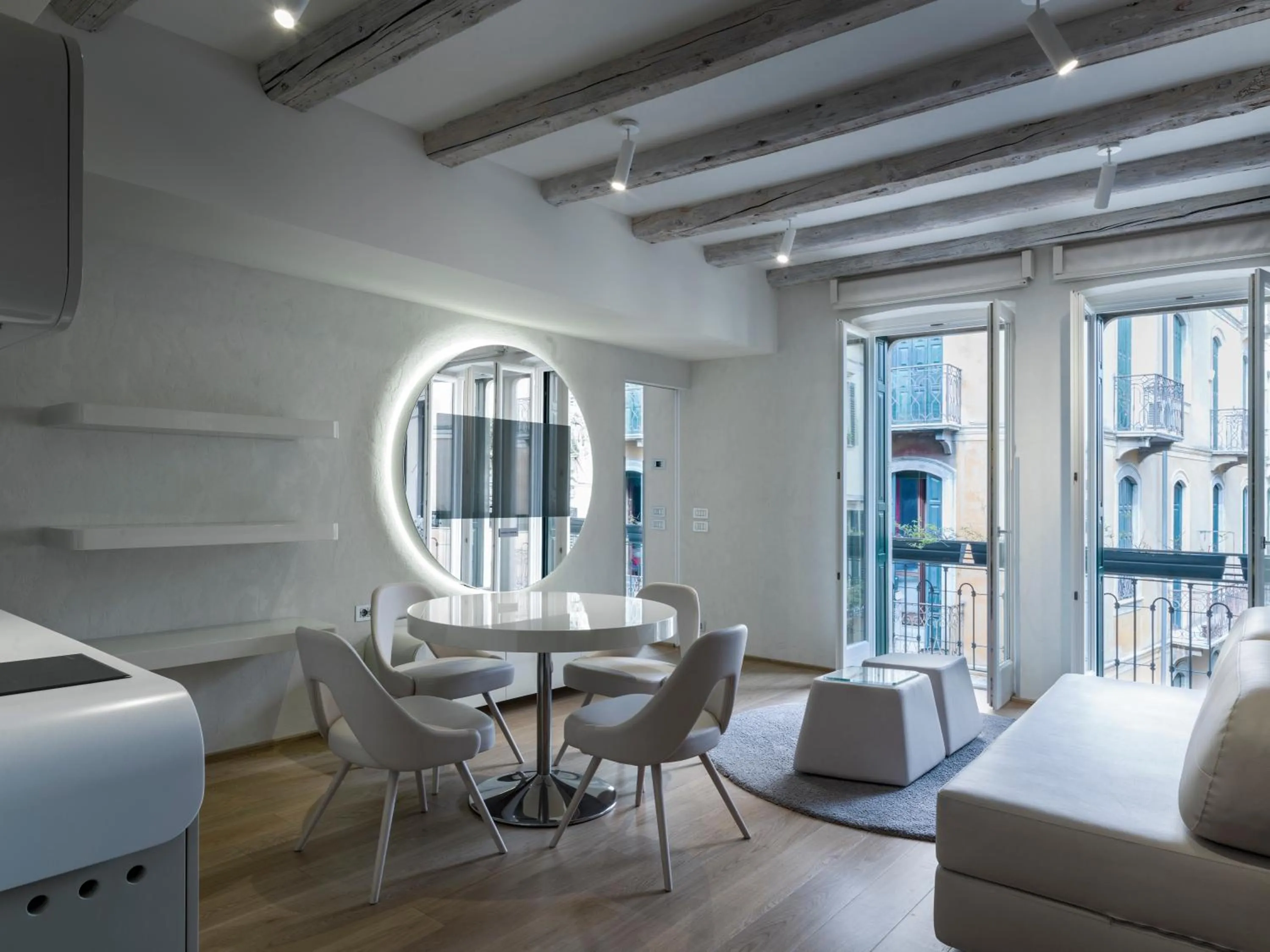 Living room in Lords of Verona Luxury Apartments