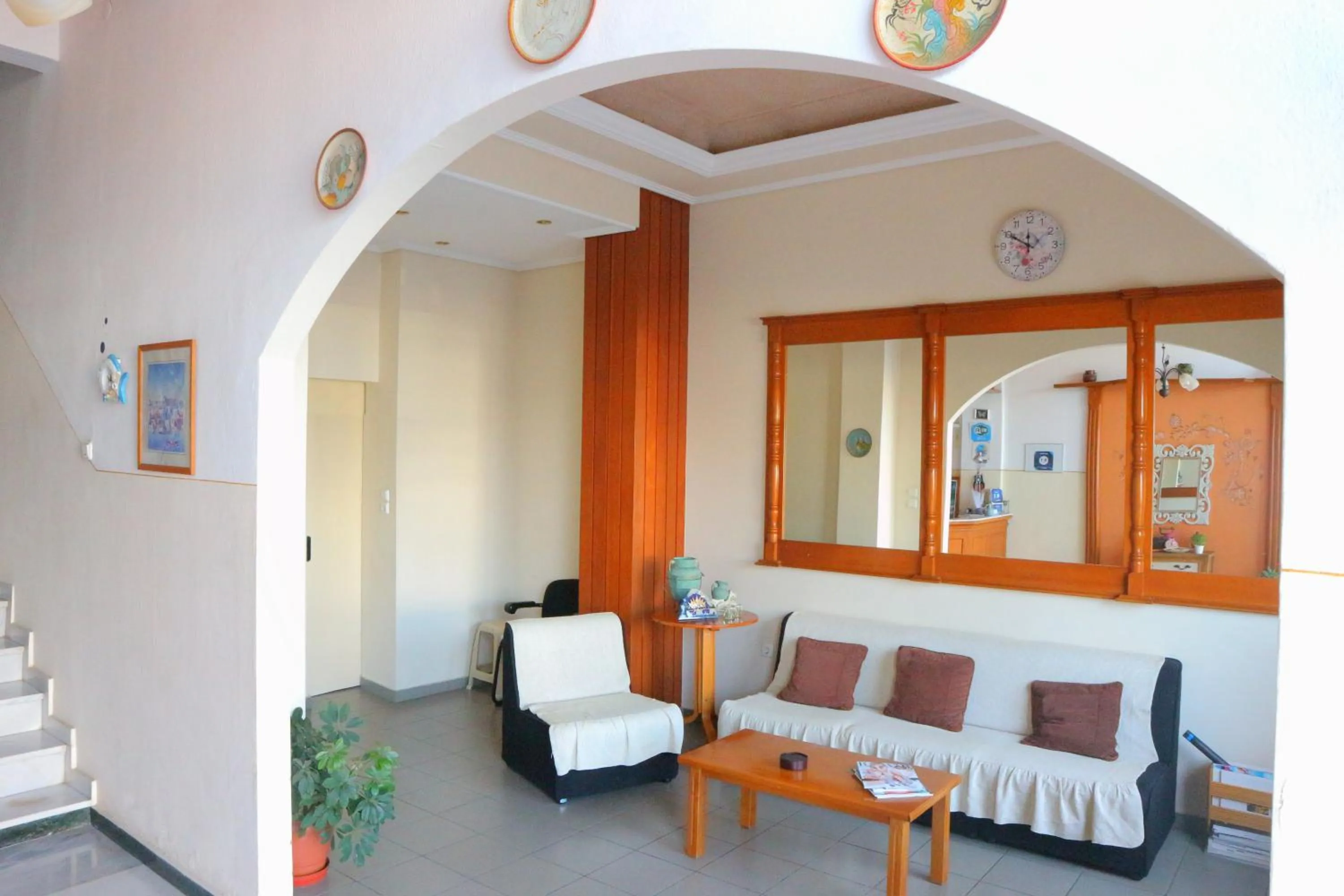 Lobby or reception in Akti Hotel