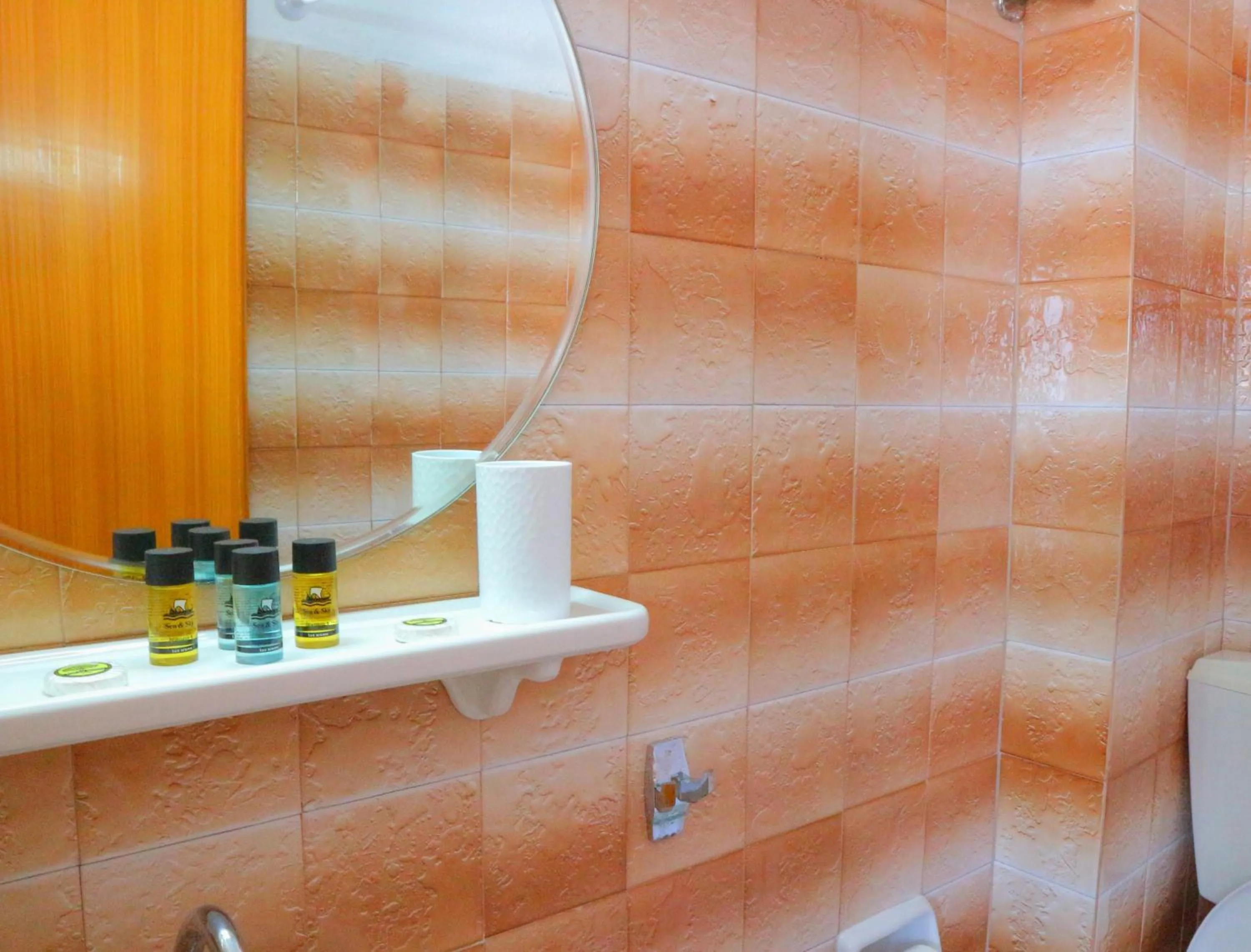 Bathroom in Akti Hotel