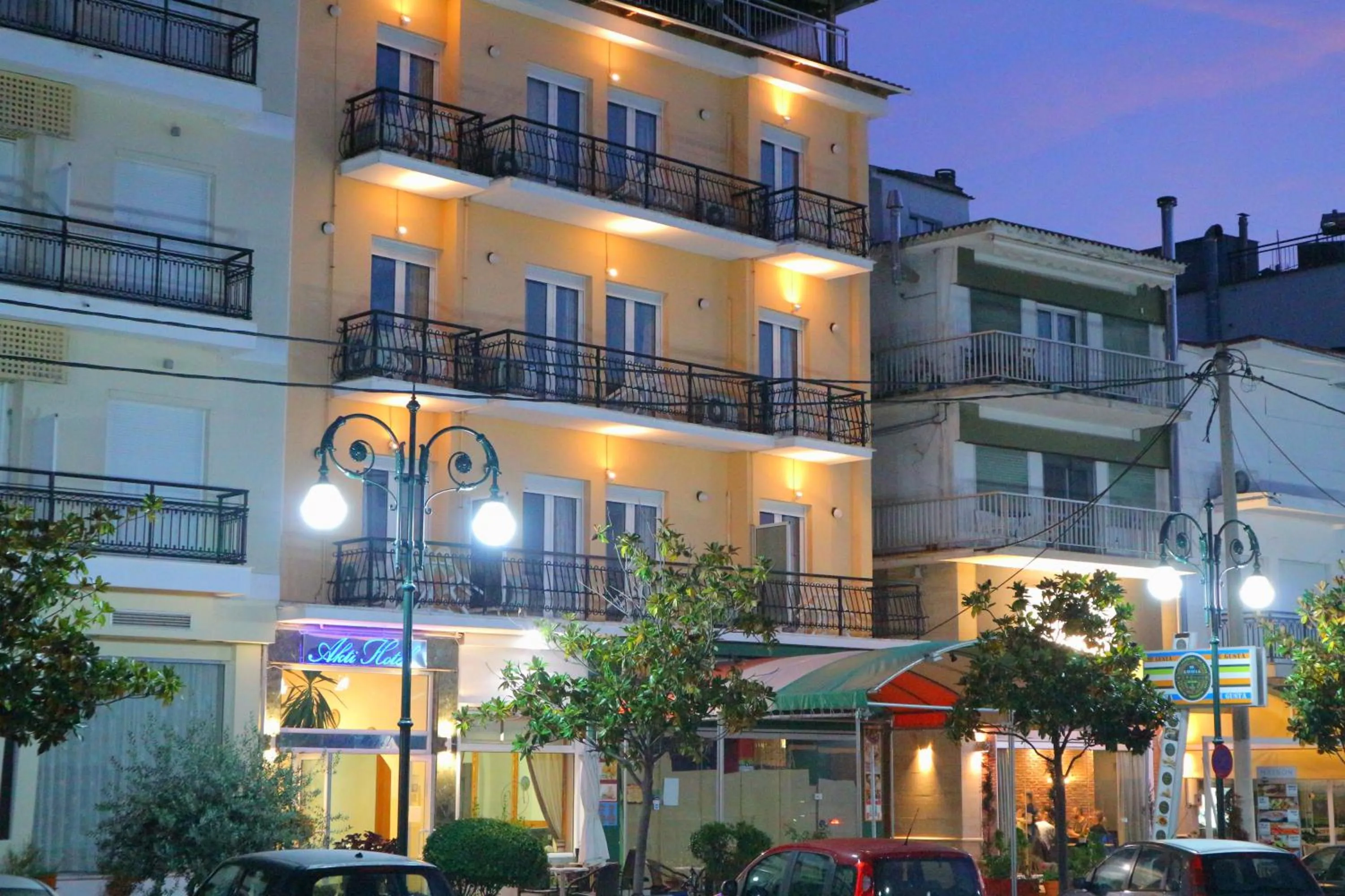 Property building in Akti Hotel