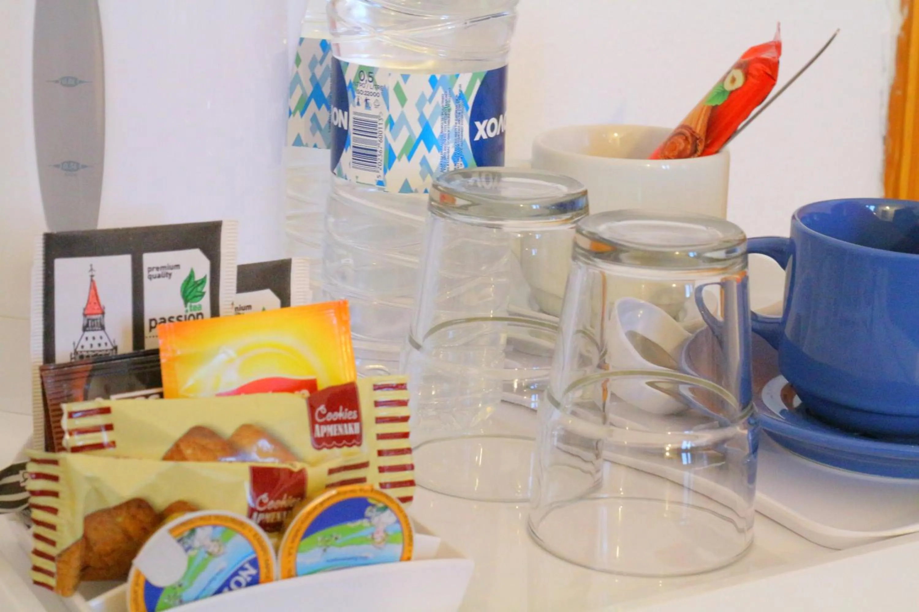 Coffee/tea facilities in Akti Hotel