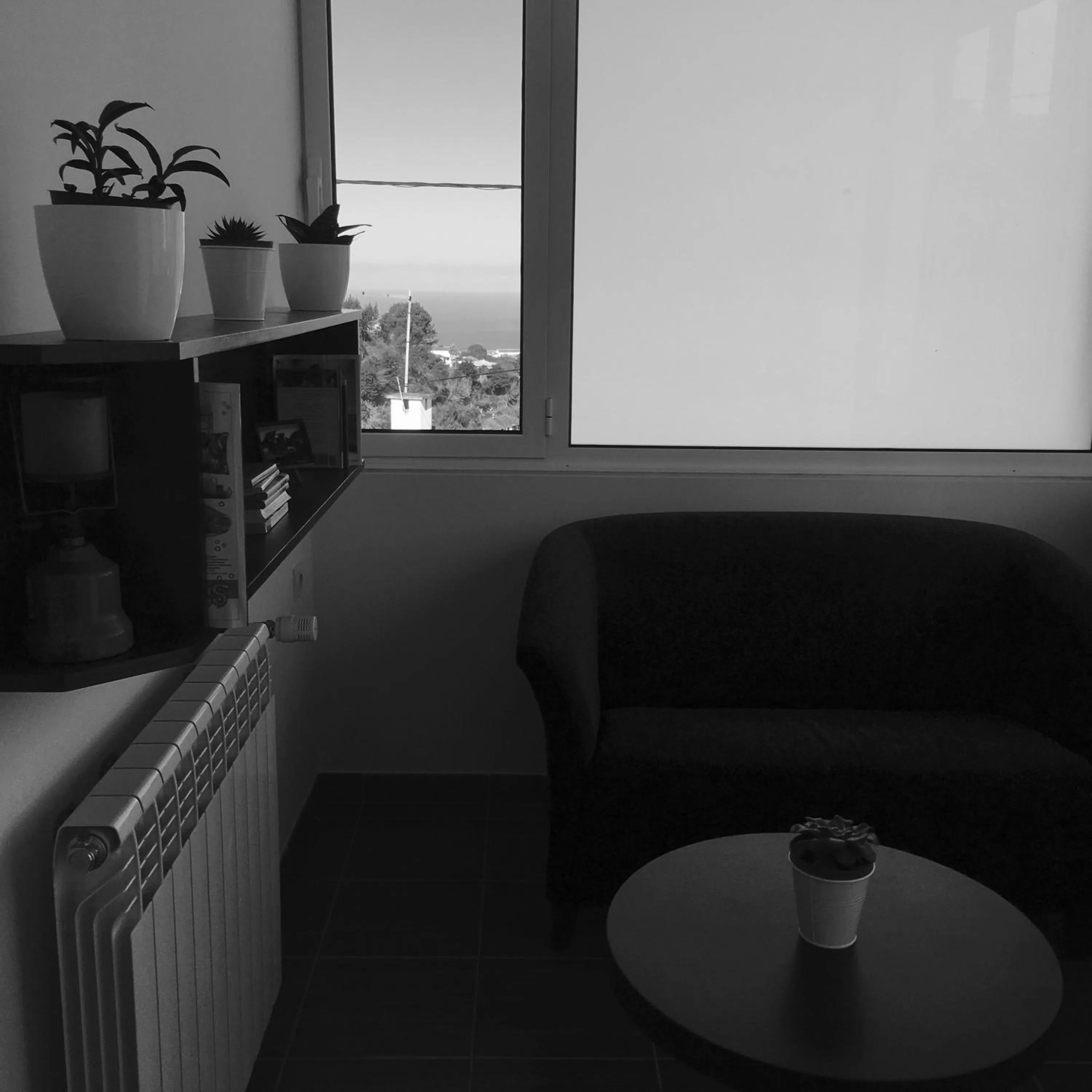 Seating area in Casa do Til