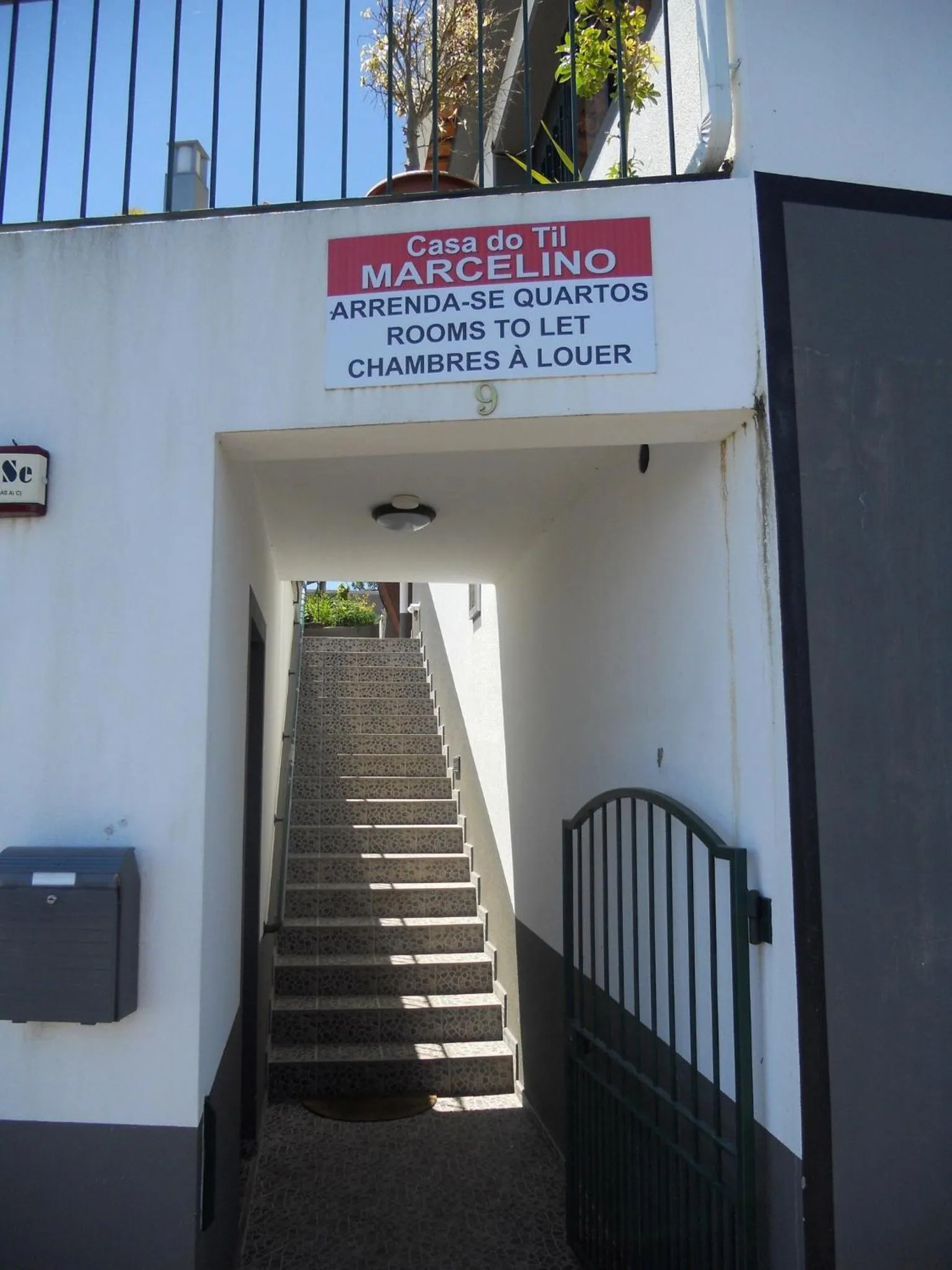 Facade/entrance in Casa do Til
