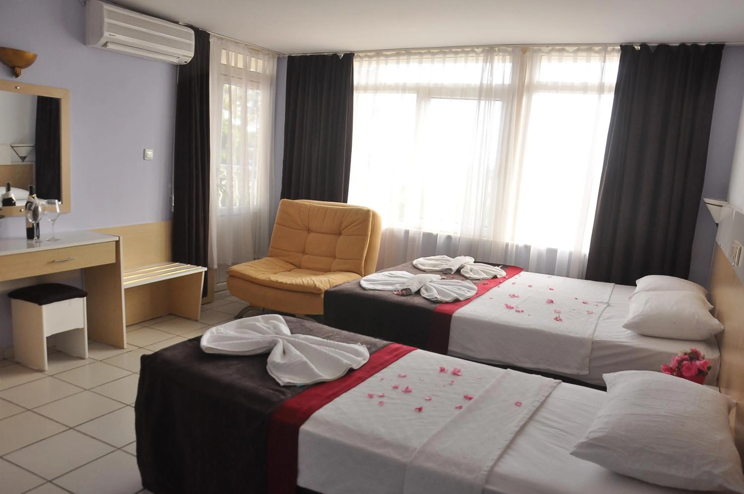 Bed in Resitalya Hotel