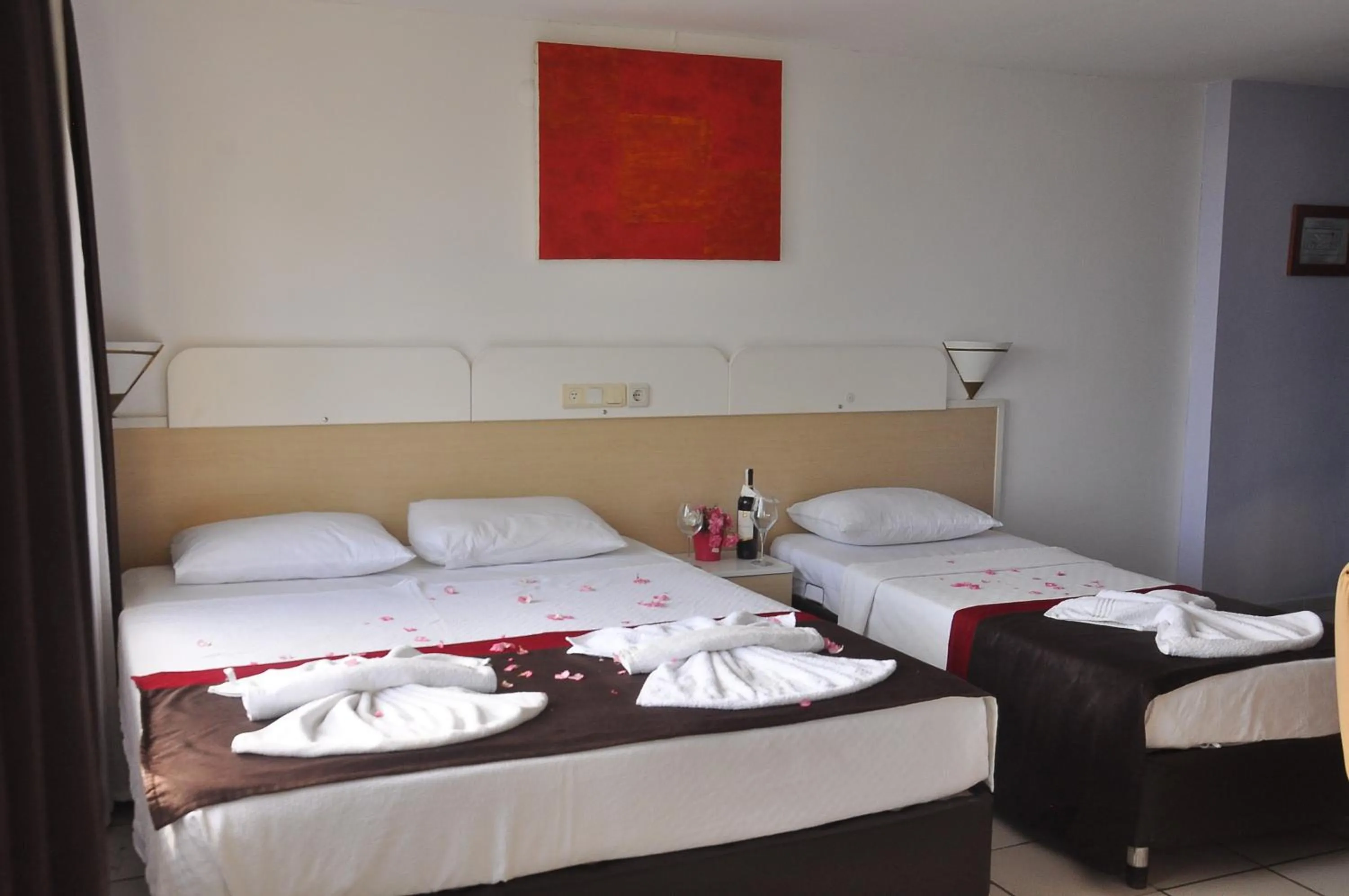 Bed in Resitalya Hotel