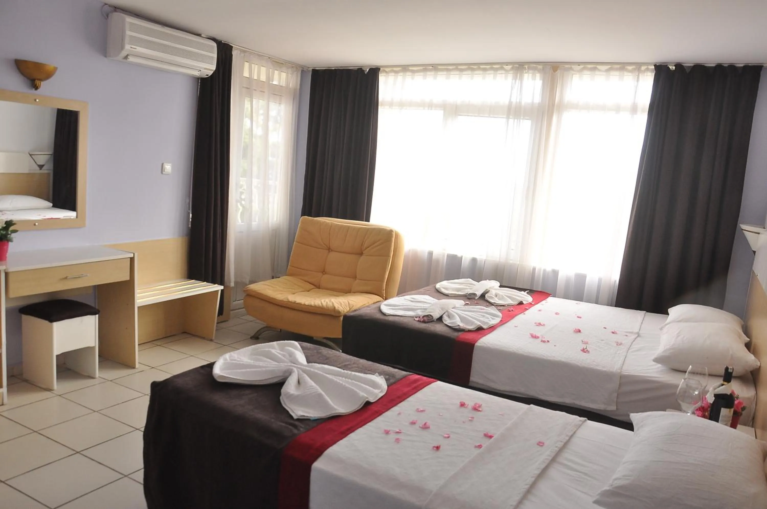 Bed in Resitalya Hotel