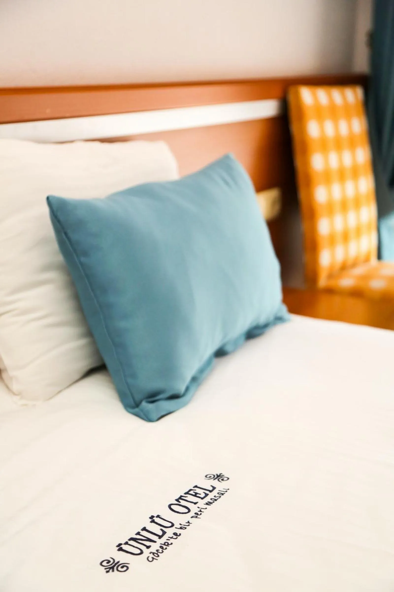 Bed in Gocek Unlu Hotel