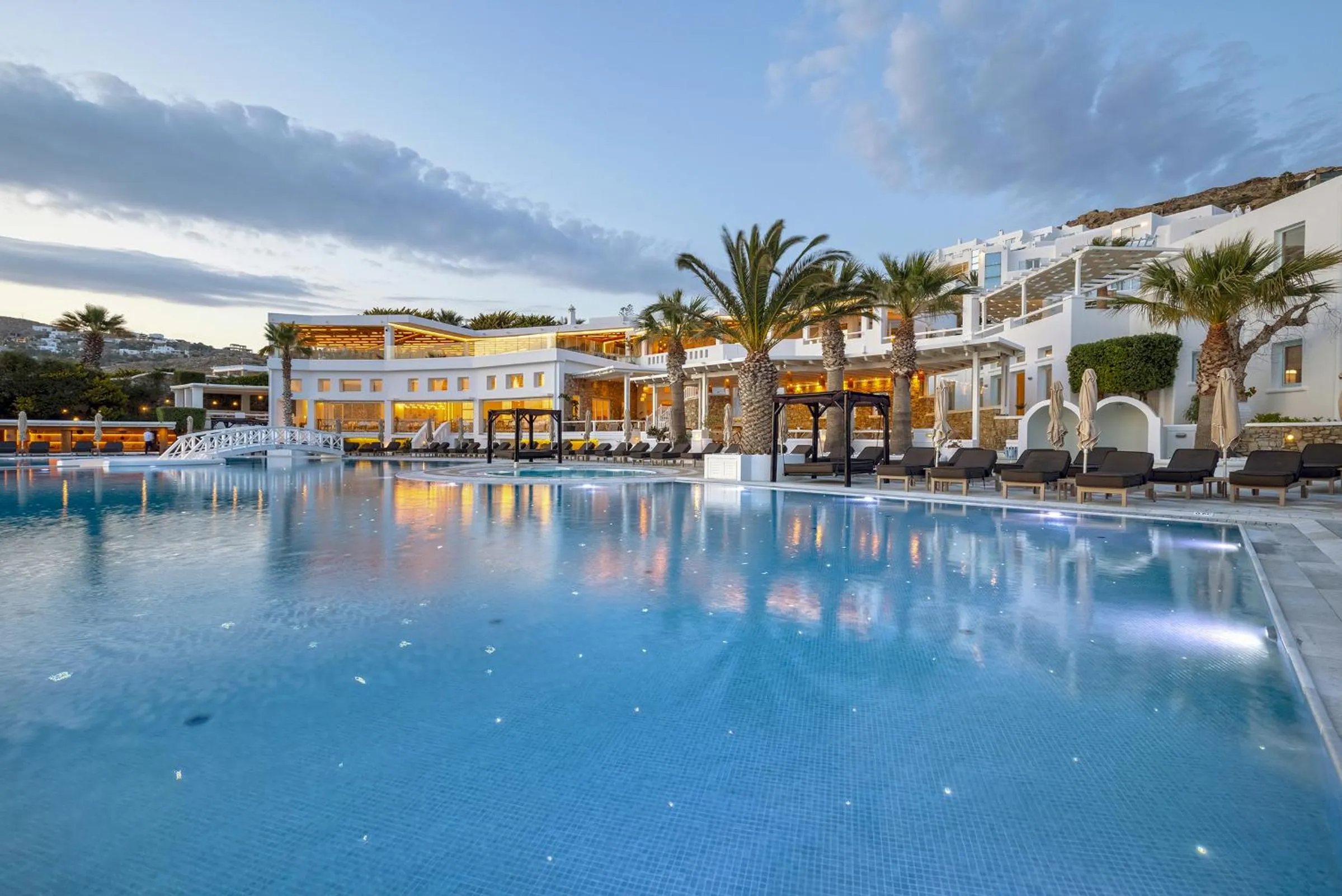 Swimming pool in Saint John Hotel Villas & Spa