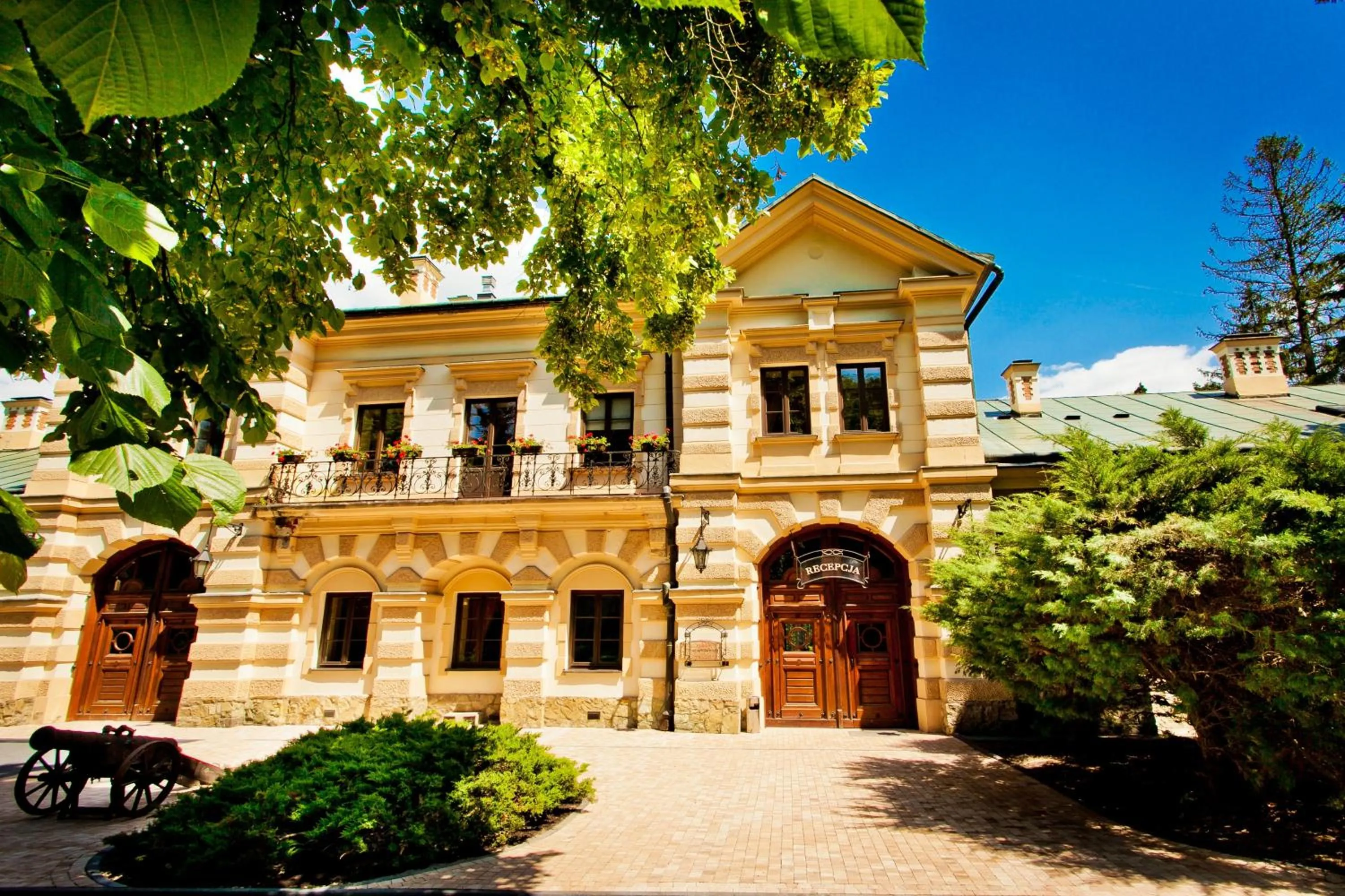 Facade/entrance in Zamek w Krasiczynie