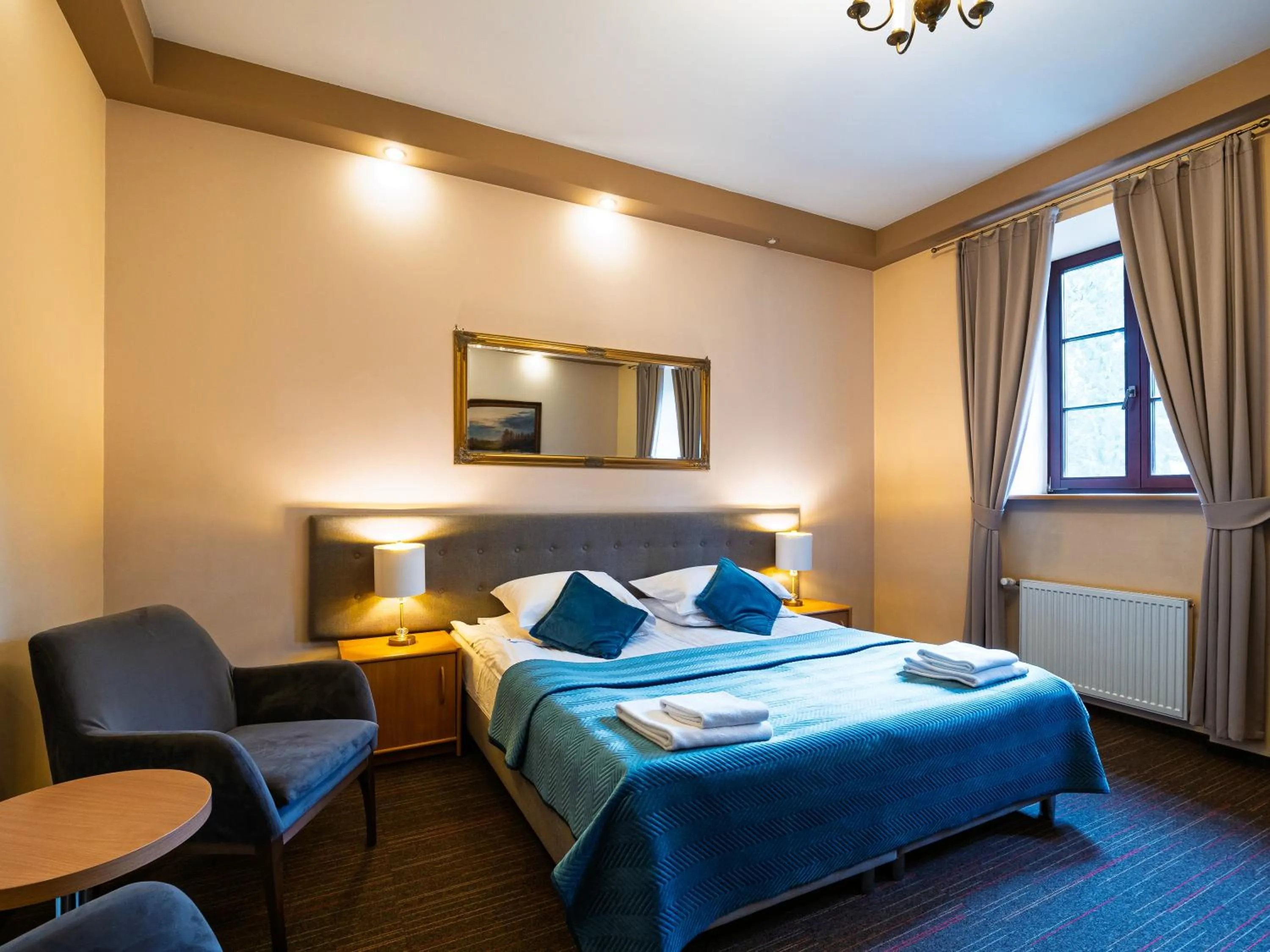 Photo of the whole room, Bed in Zamek w Krasiczynie