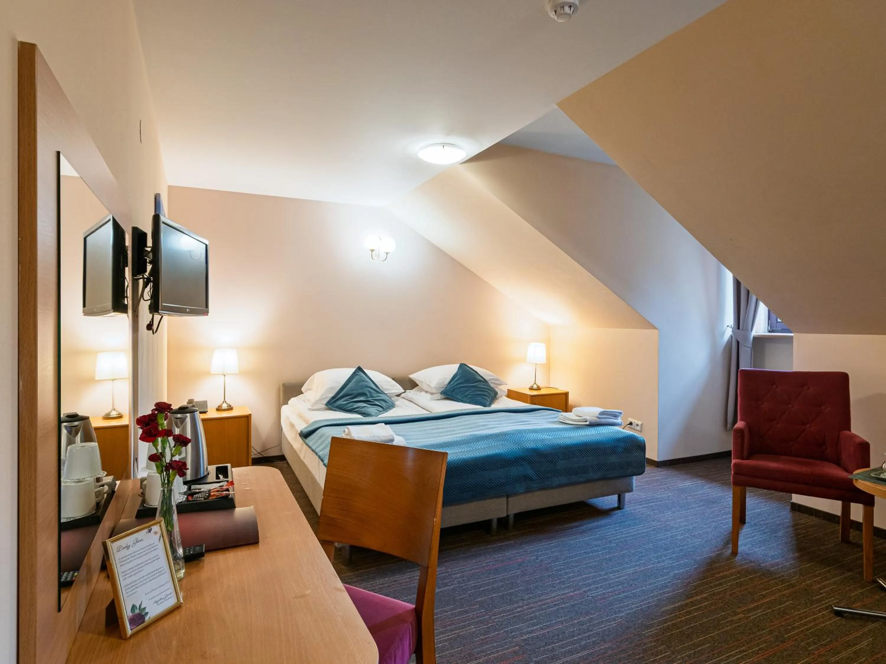 Photo of the whole room, Bed in Zamek w Krasiczynie