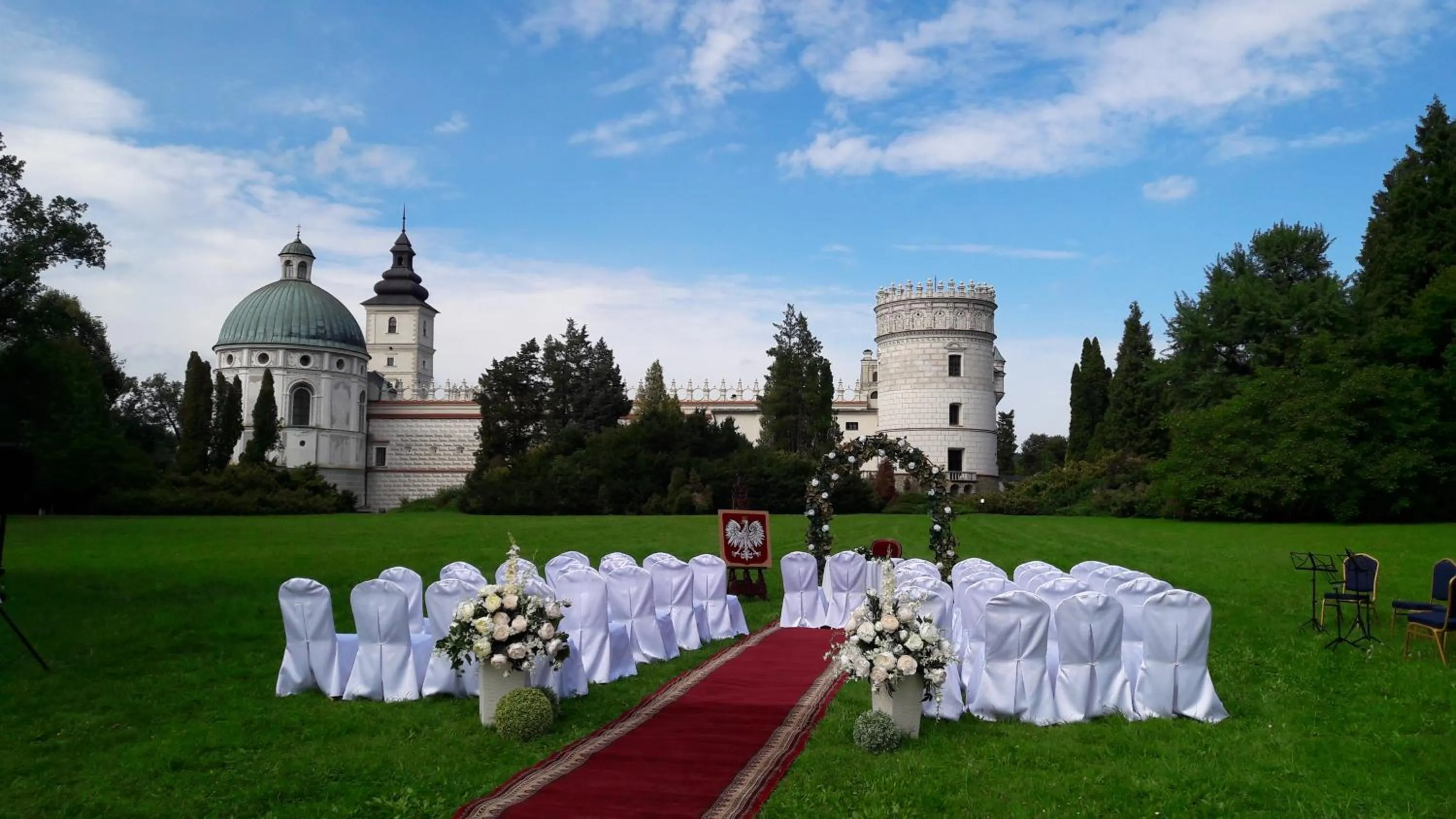 Property building in Zamek w Krasiczynie