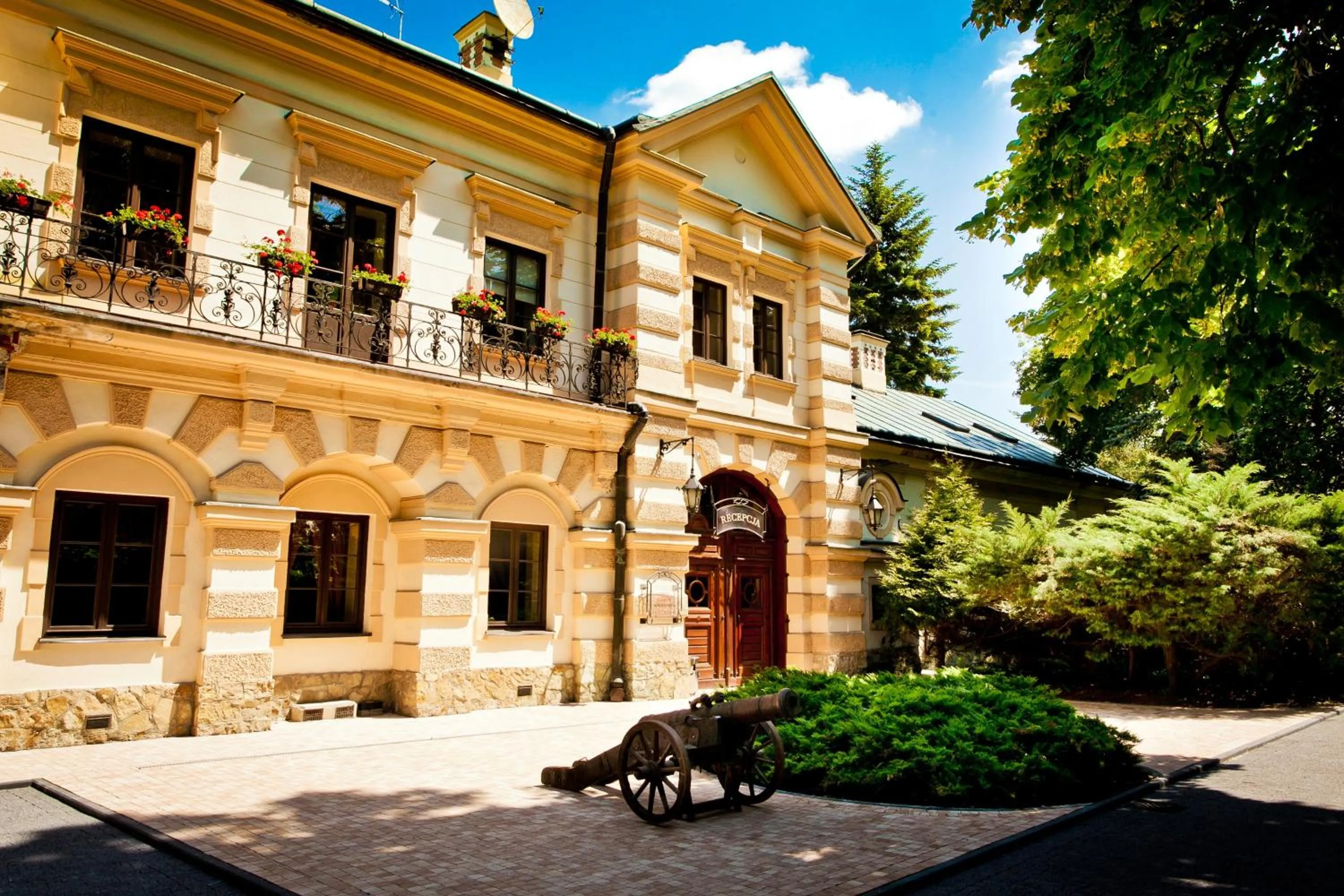 Facade/entrance in Zamek w Krasiczynie