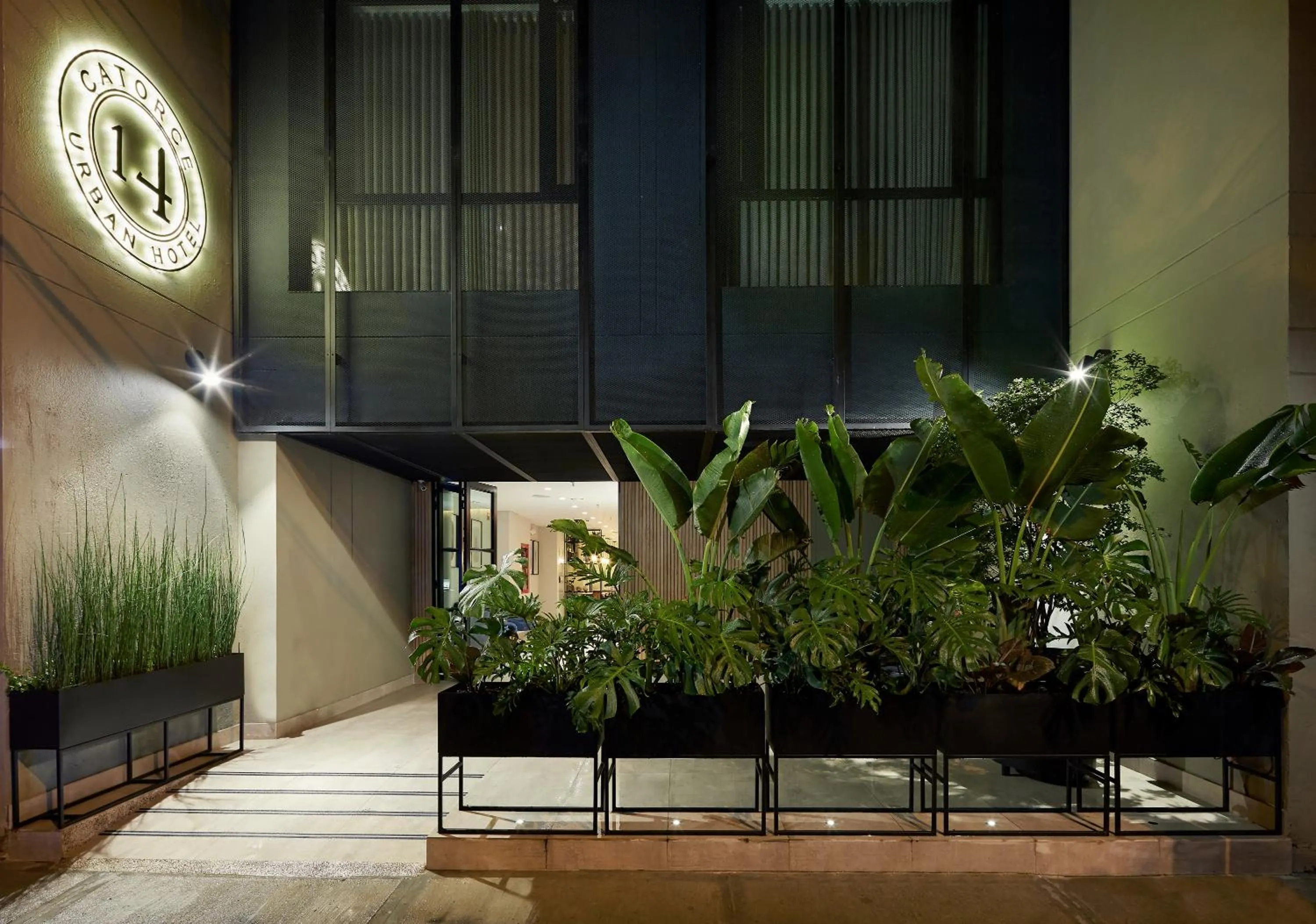 Property logo or sign in 14 Urban Hotel