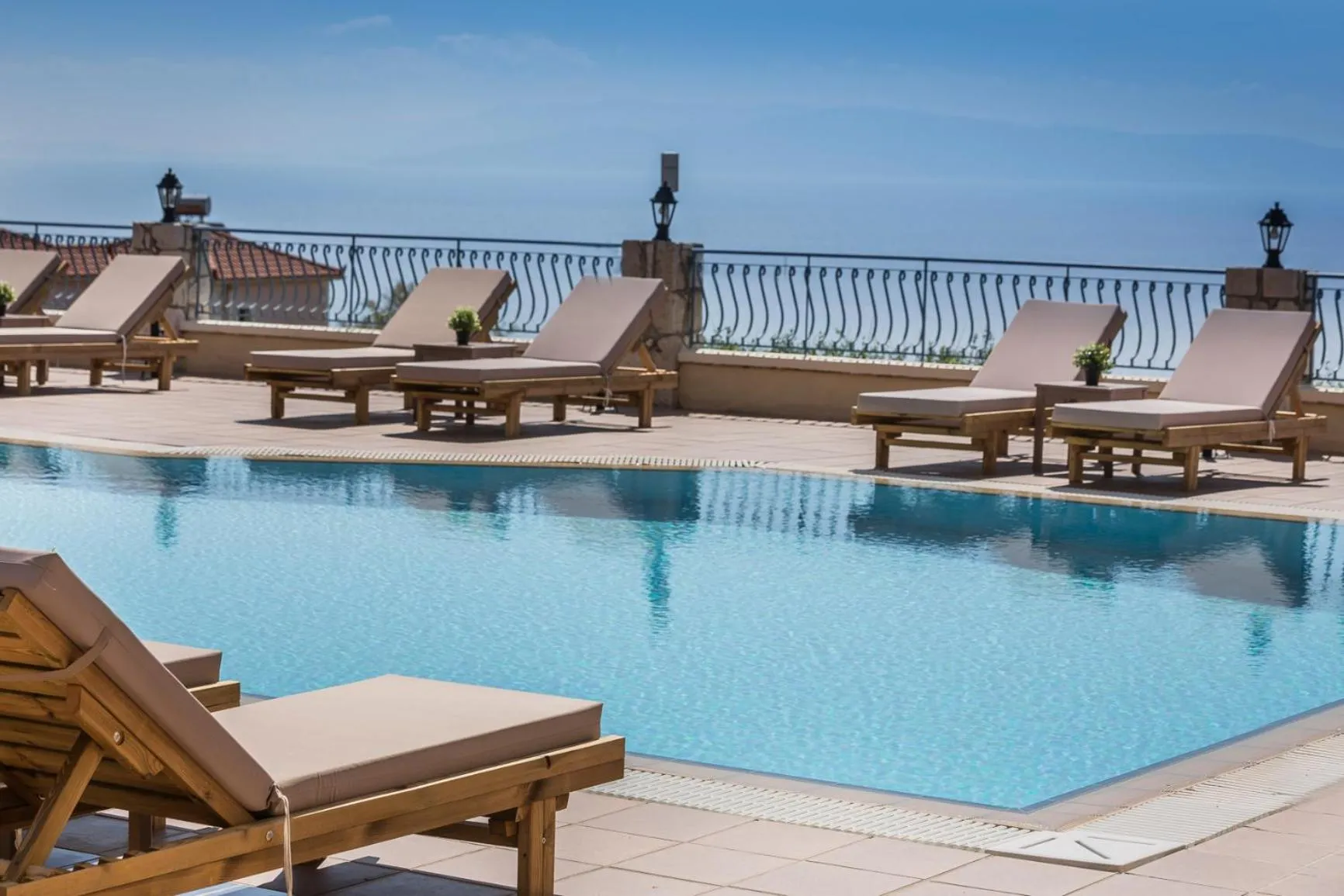 Pool view in Diana Studios