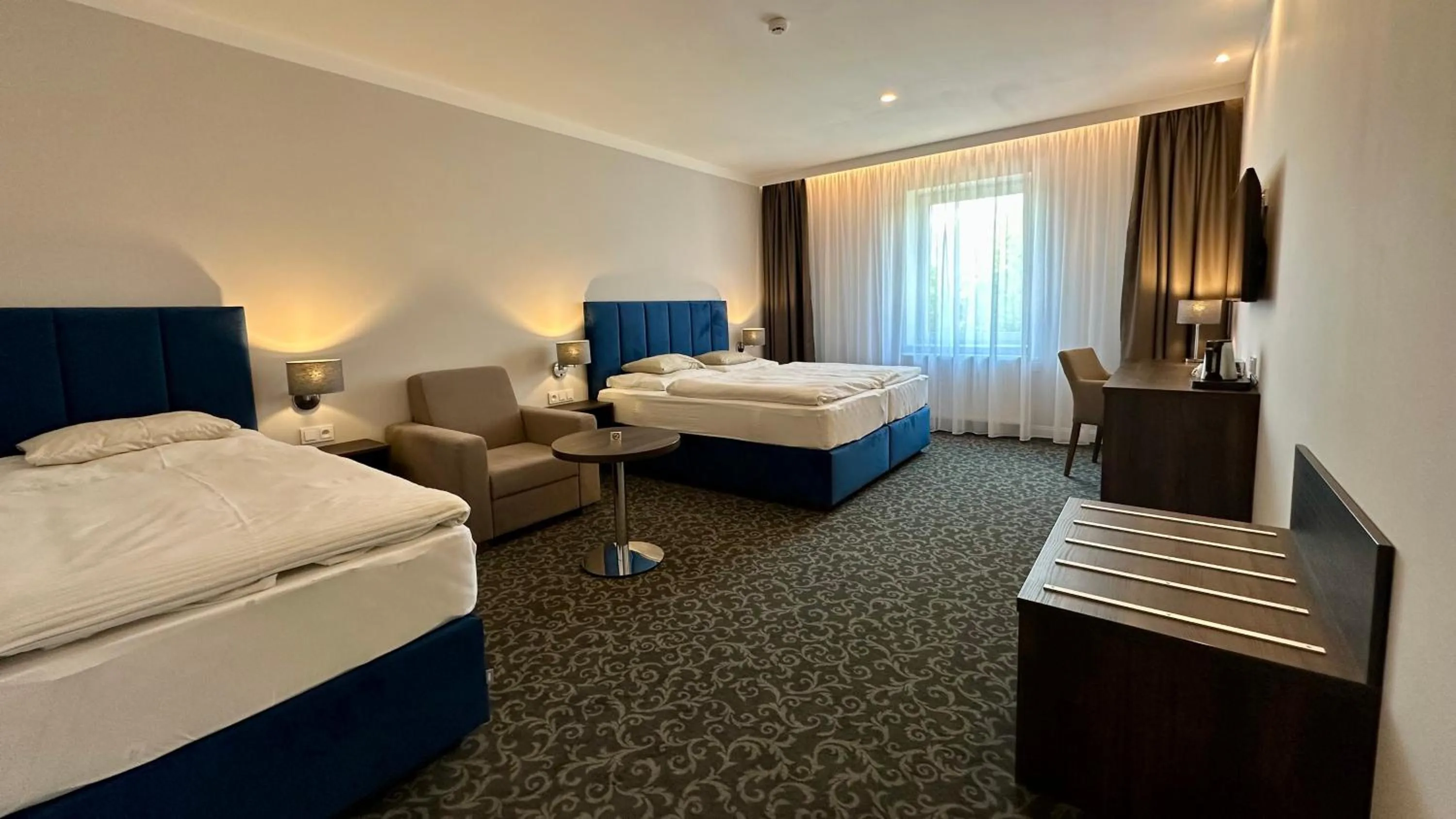 Bedroom, Bed in Pension Village