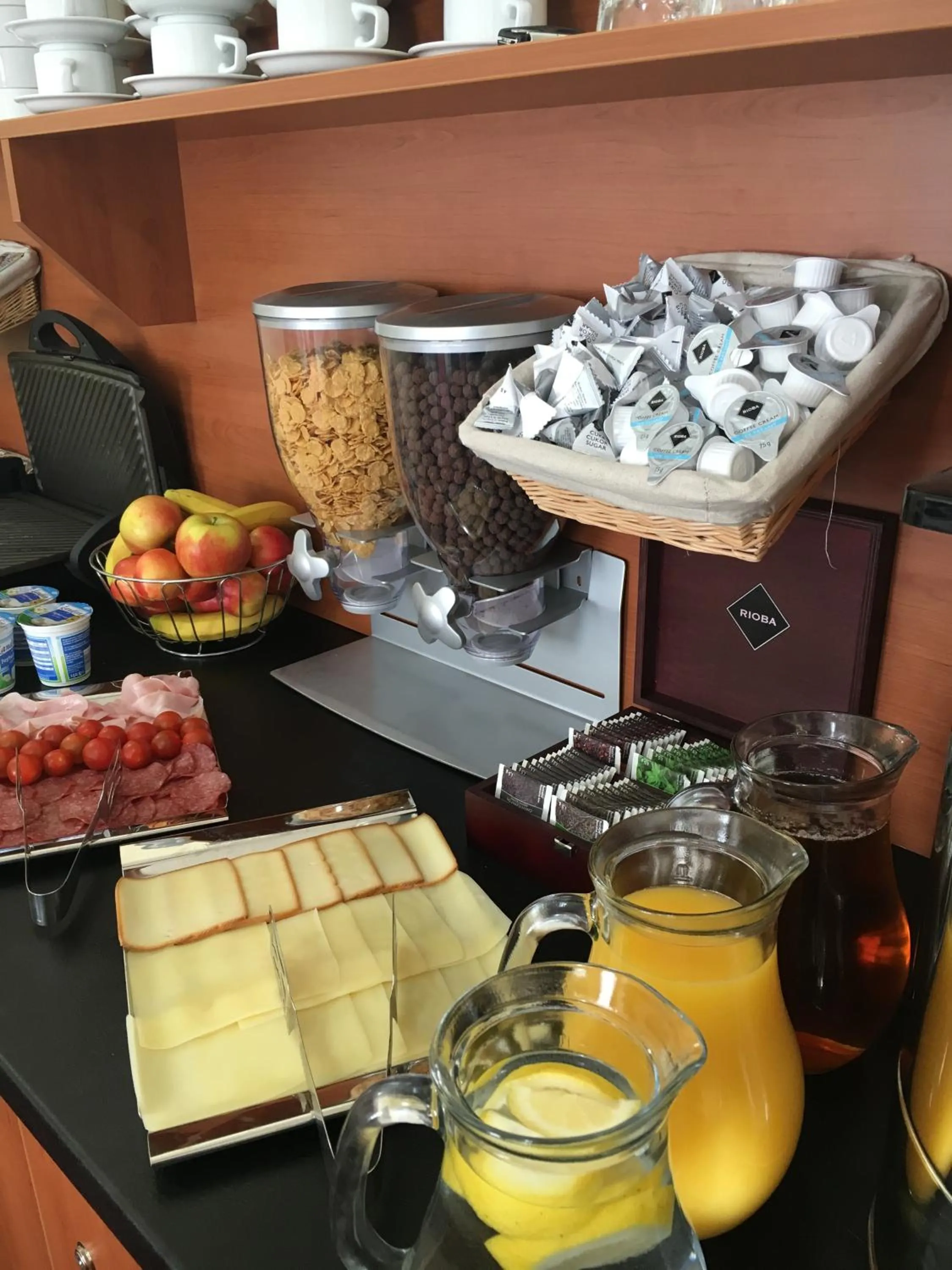 Buffet breakfast in Pension Village