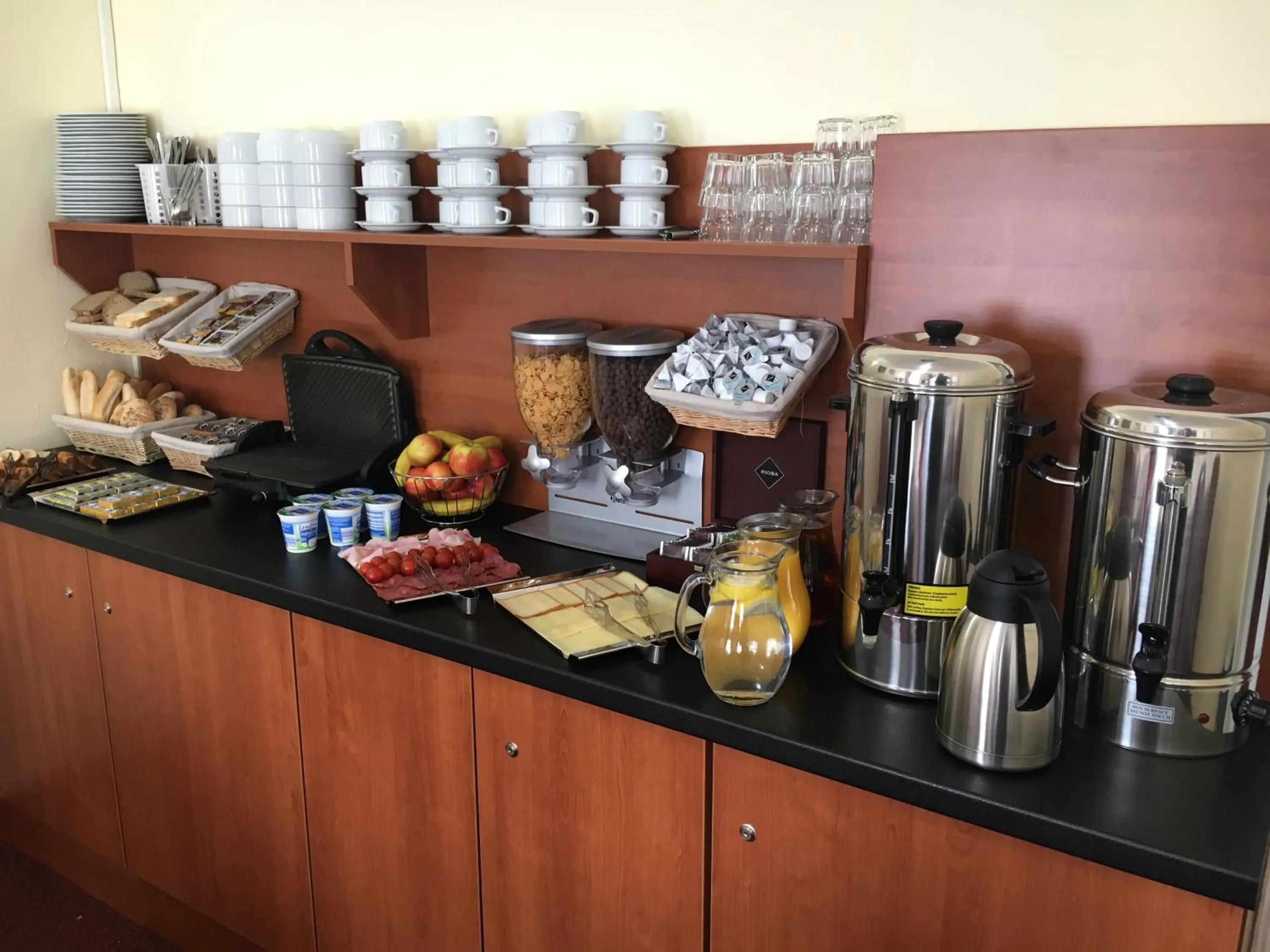 Buffet breakfast in Pension Village