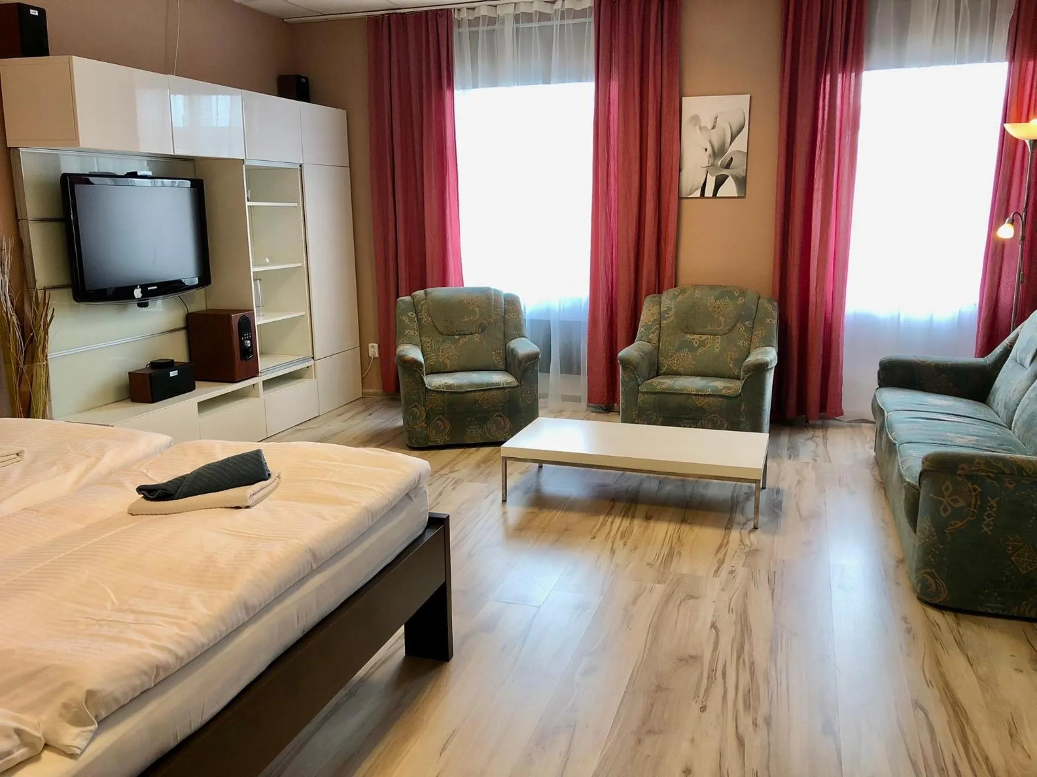 Bed in Pension Village