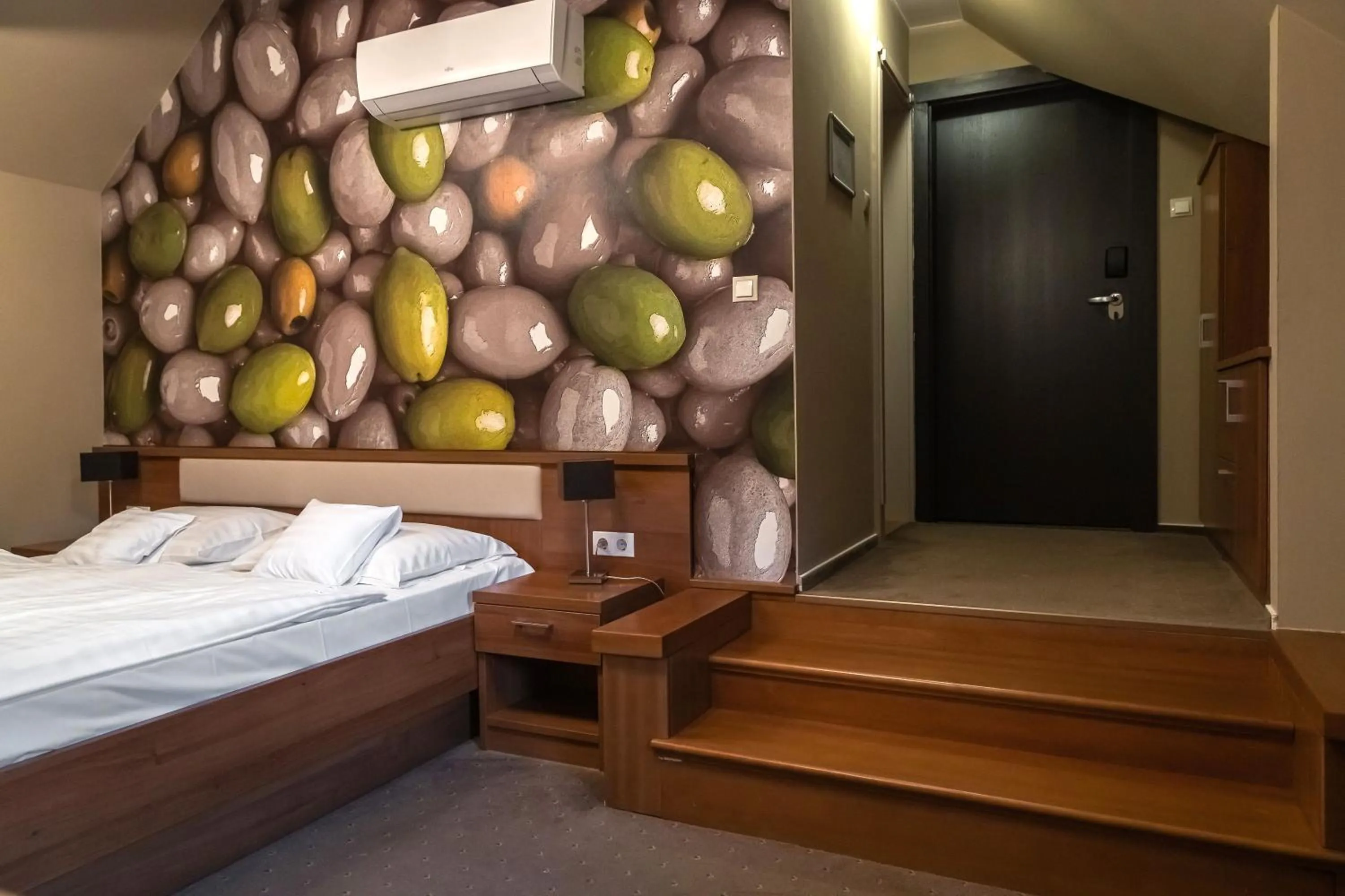 Bedroom, Bed in Oliva Hotel