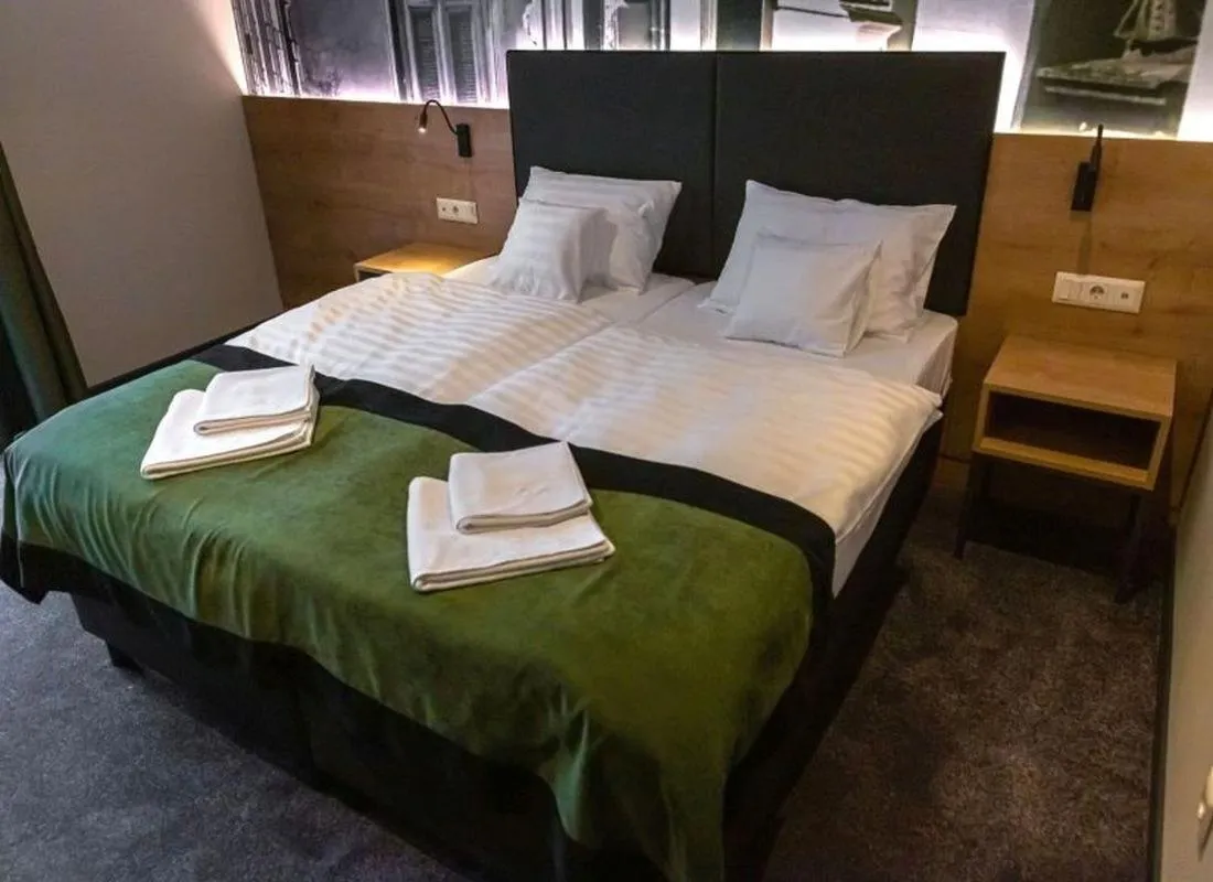 Bed in Oliva Hotel