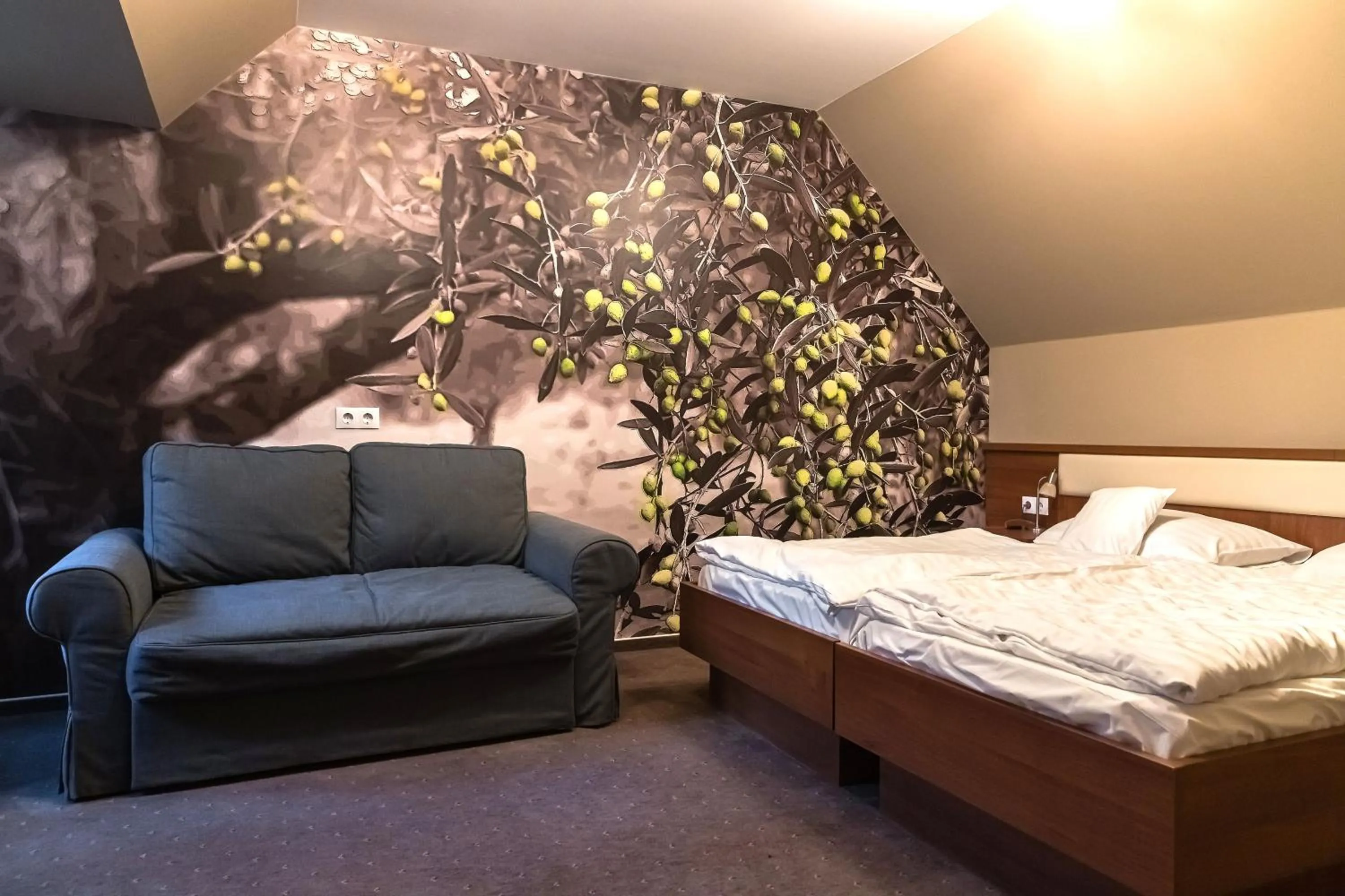 Bedroom, Bed in Oliva Hotel