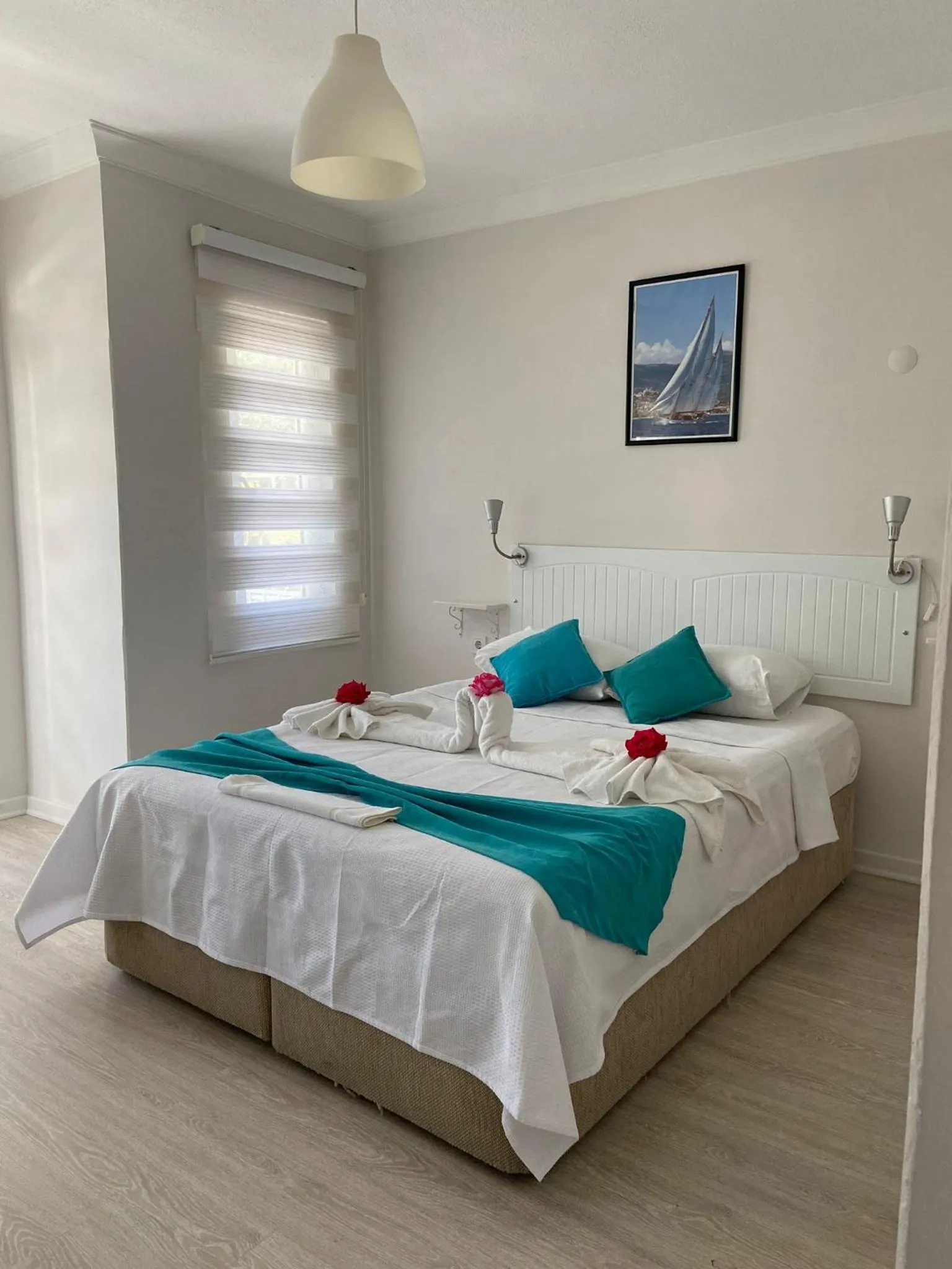 Bed in Göcek Selya Hotel