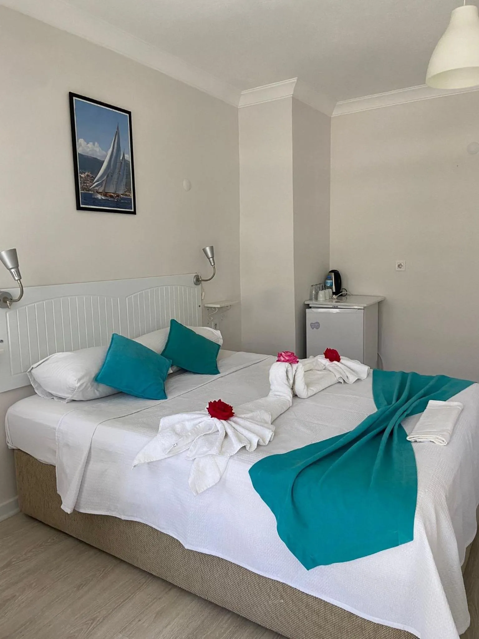 Bedroom, Bed in Göcek Selya Hotel