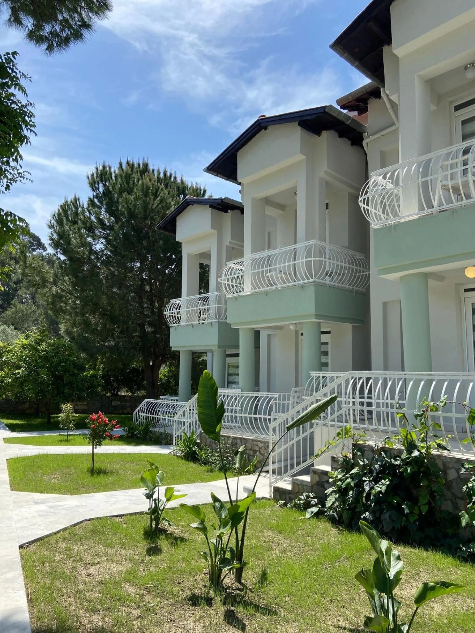 Balcony/Terrace in Göcek Selya Hotel