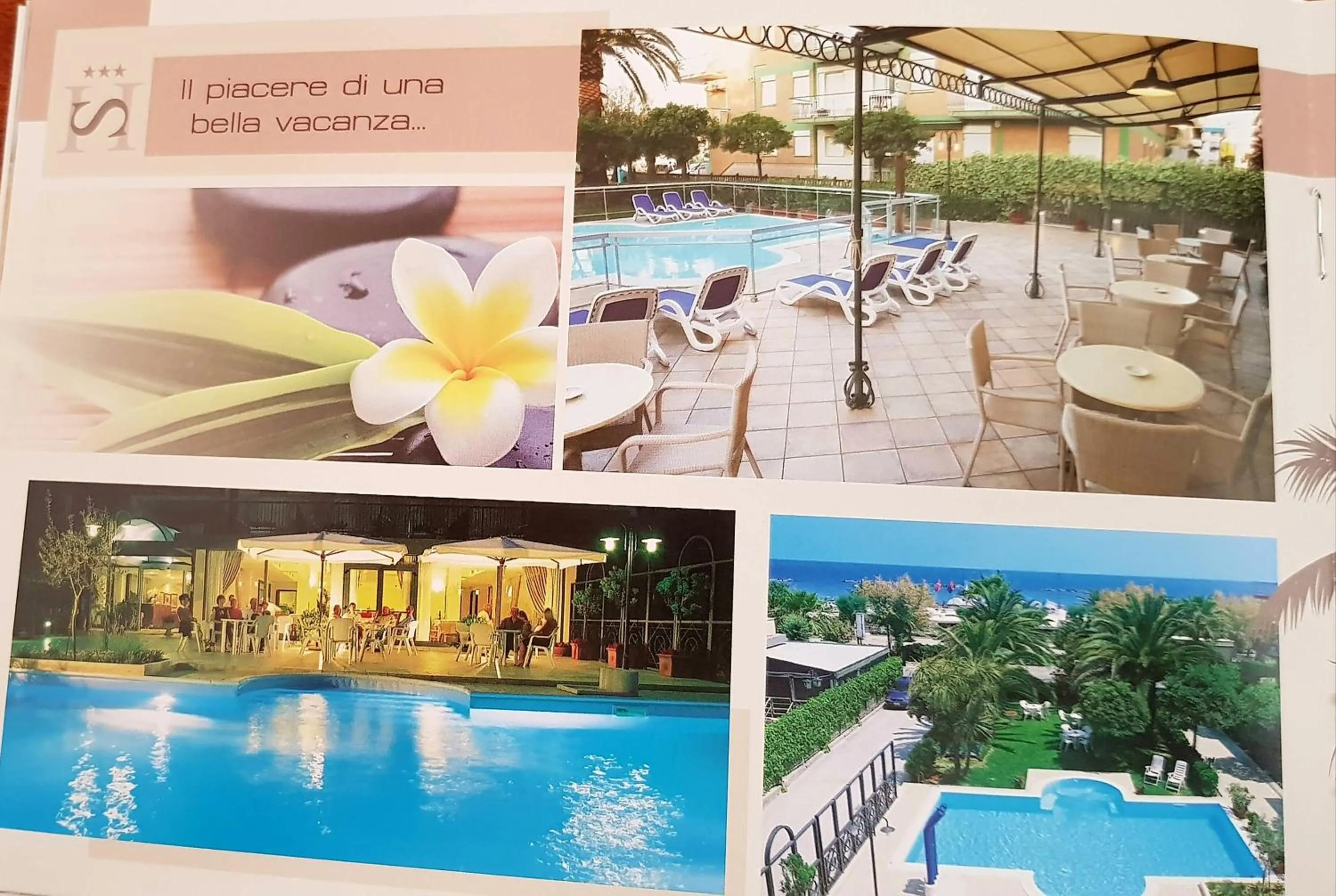 Pool view in Hotel Sayonara