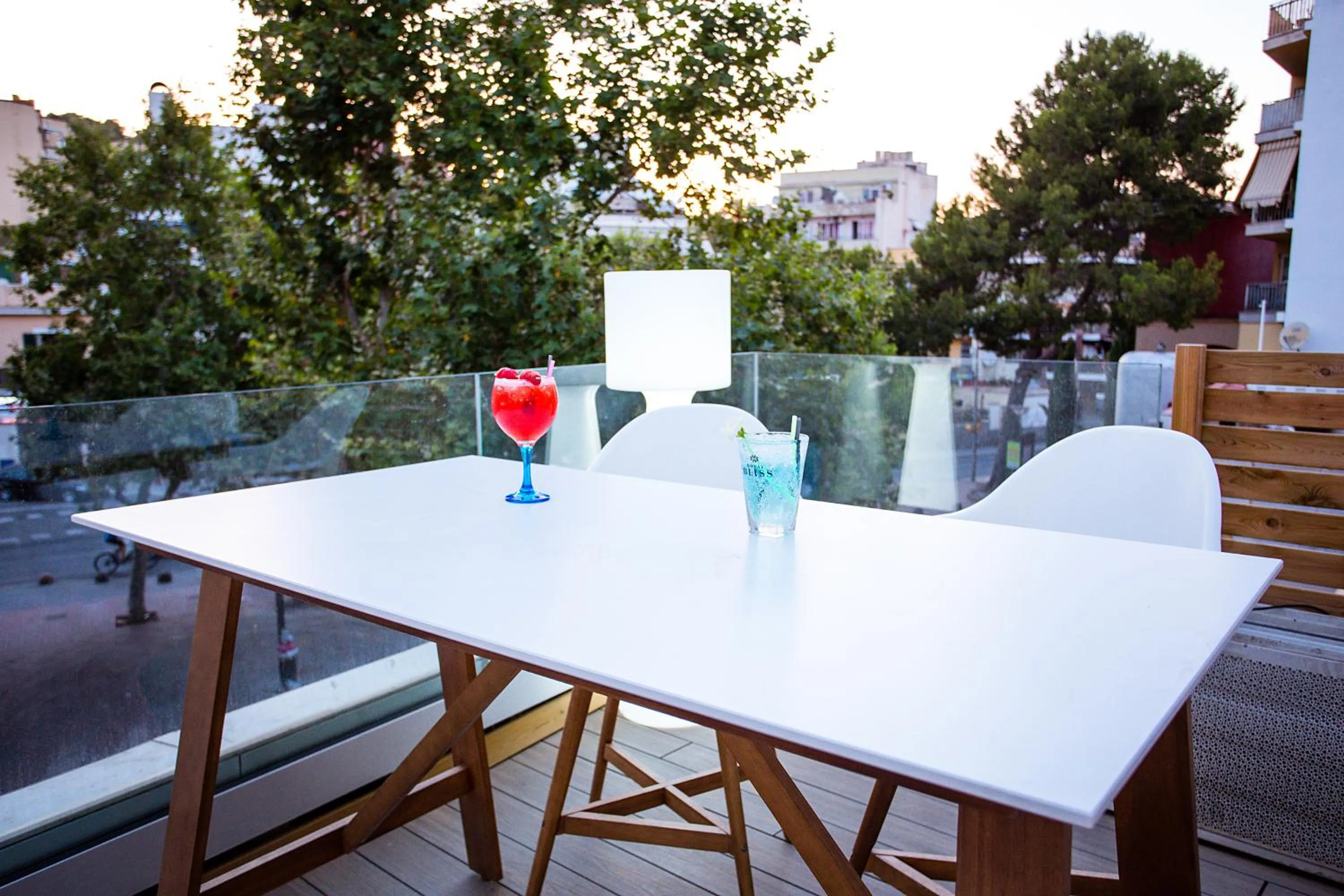 Balcony/Terrace in We Hostel Palma - Albergue