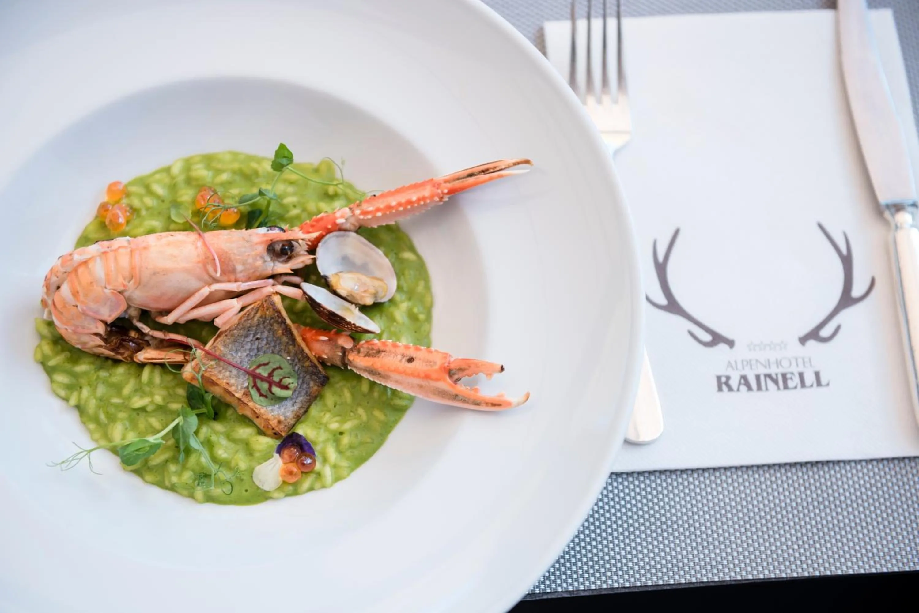 Dinner in Rainell Dolomites Retreat