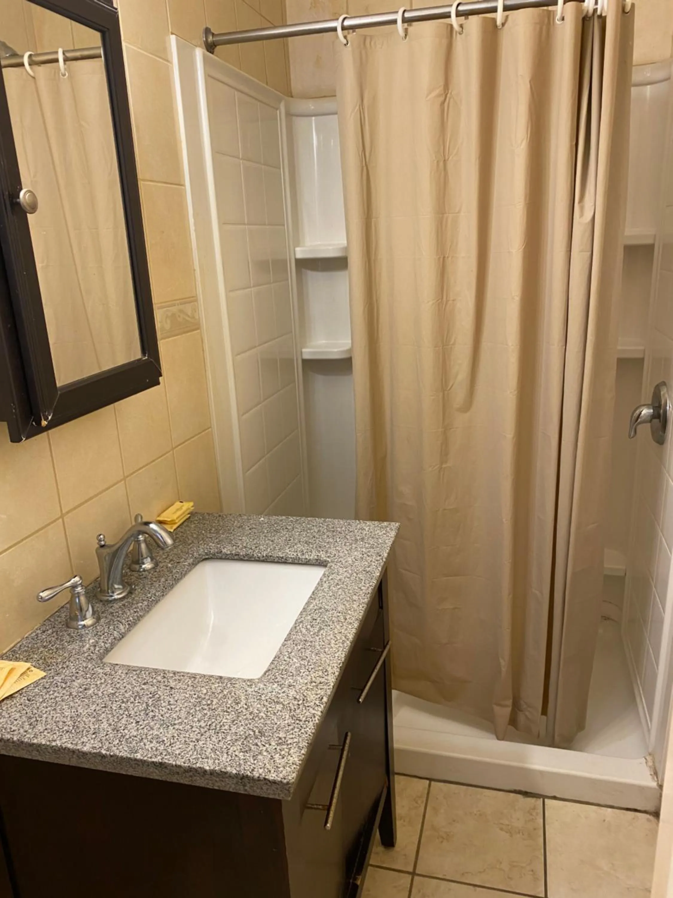 Bathroom in Offshore Motel