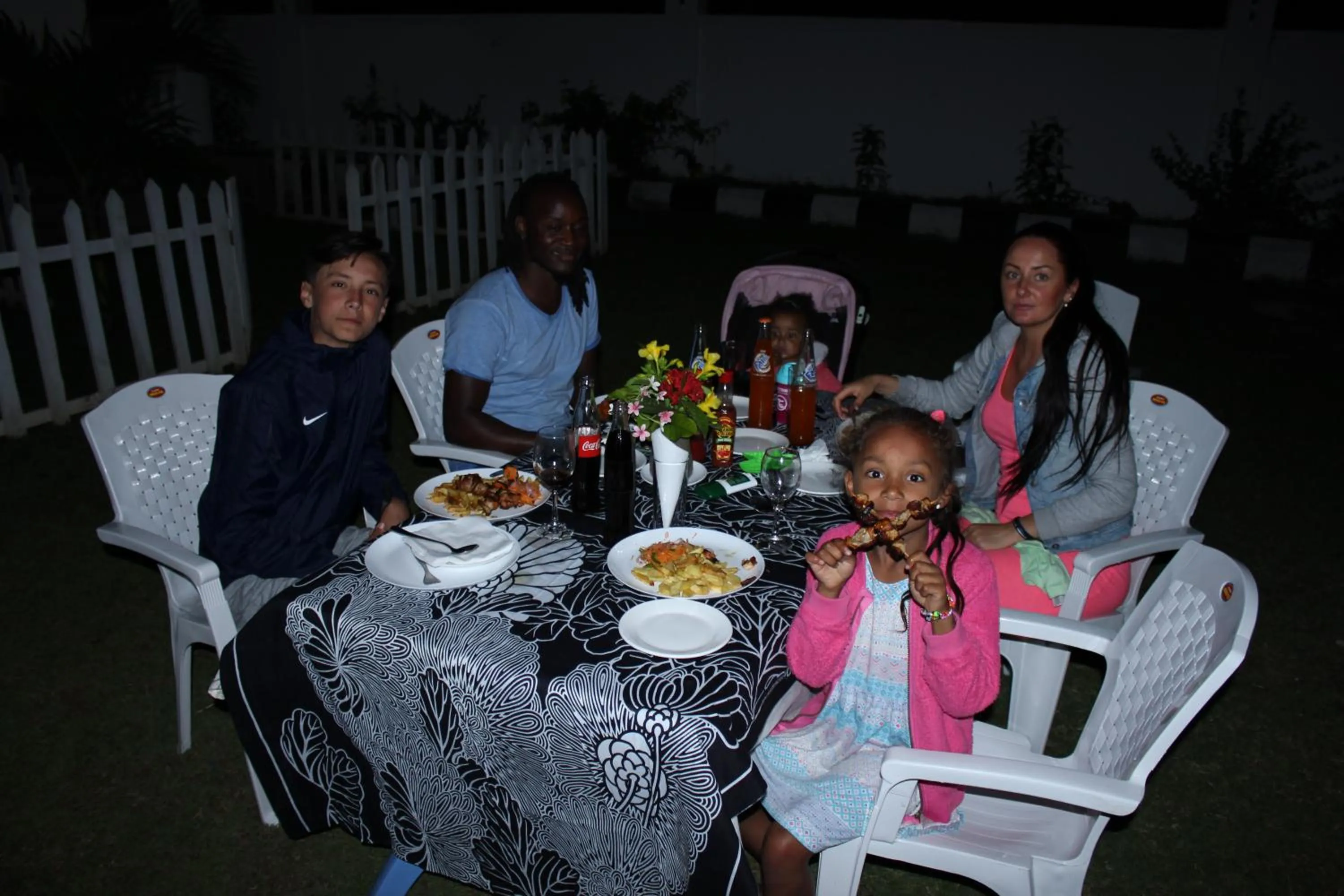 Dinner in Villa Dahl Beach Resort