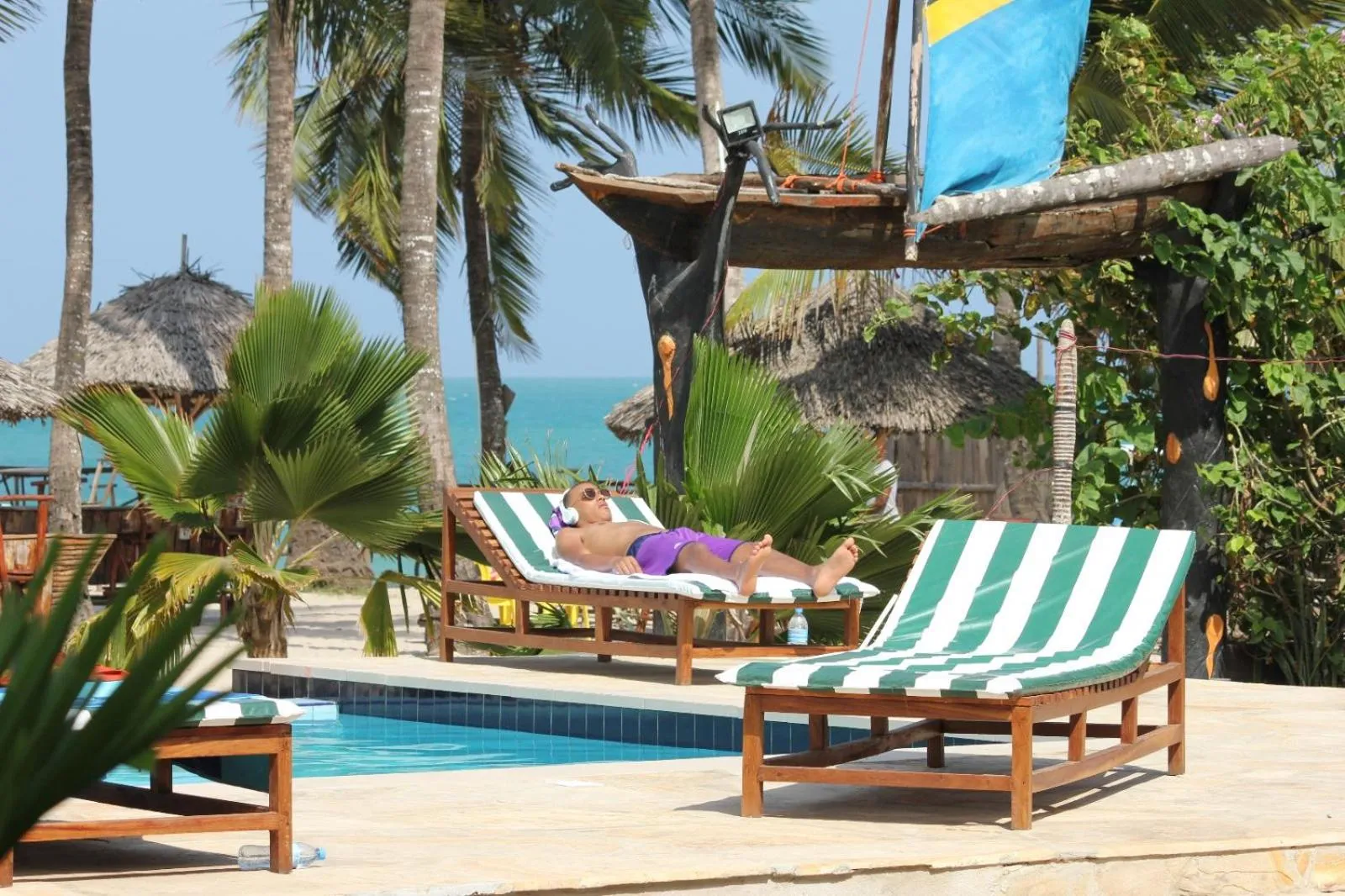 Beach in Villa Dahl Beach Resort