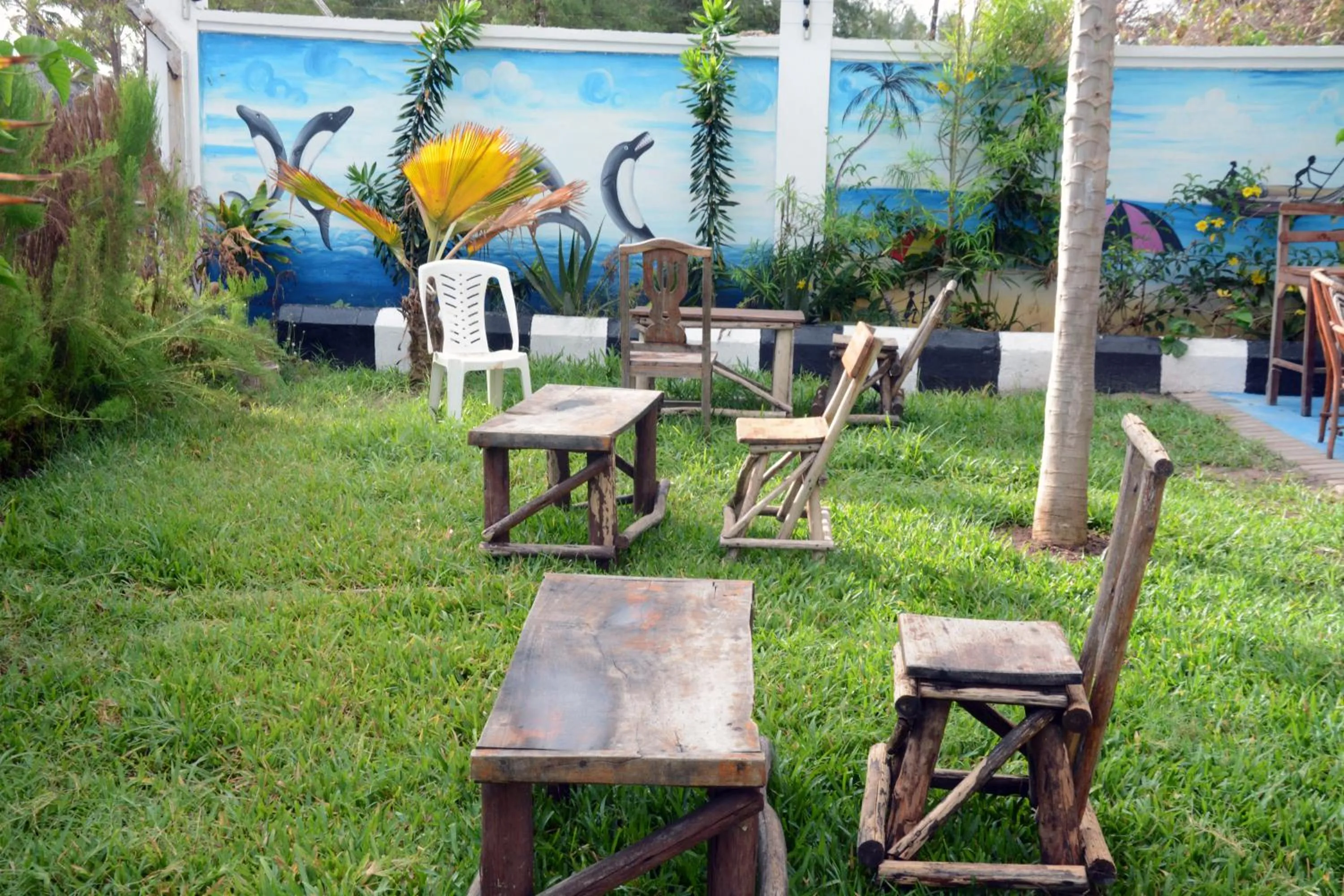 Garden in Villa Dahl Beach Resort