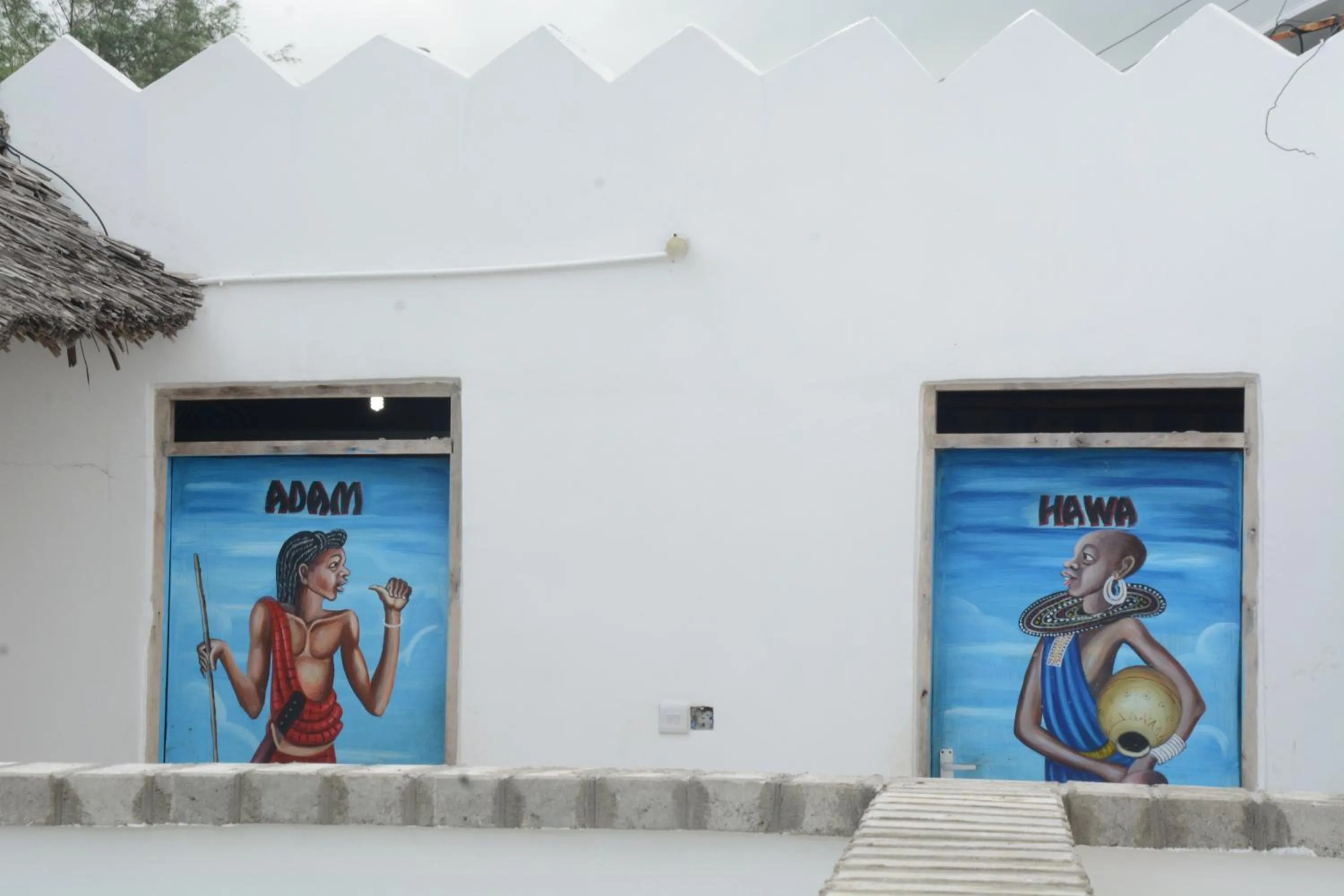 Toilet in Villa Dahl Beach Resort
