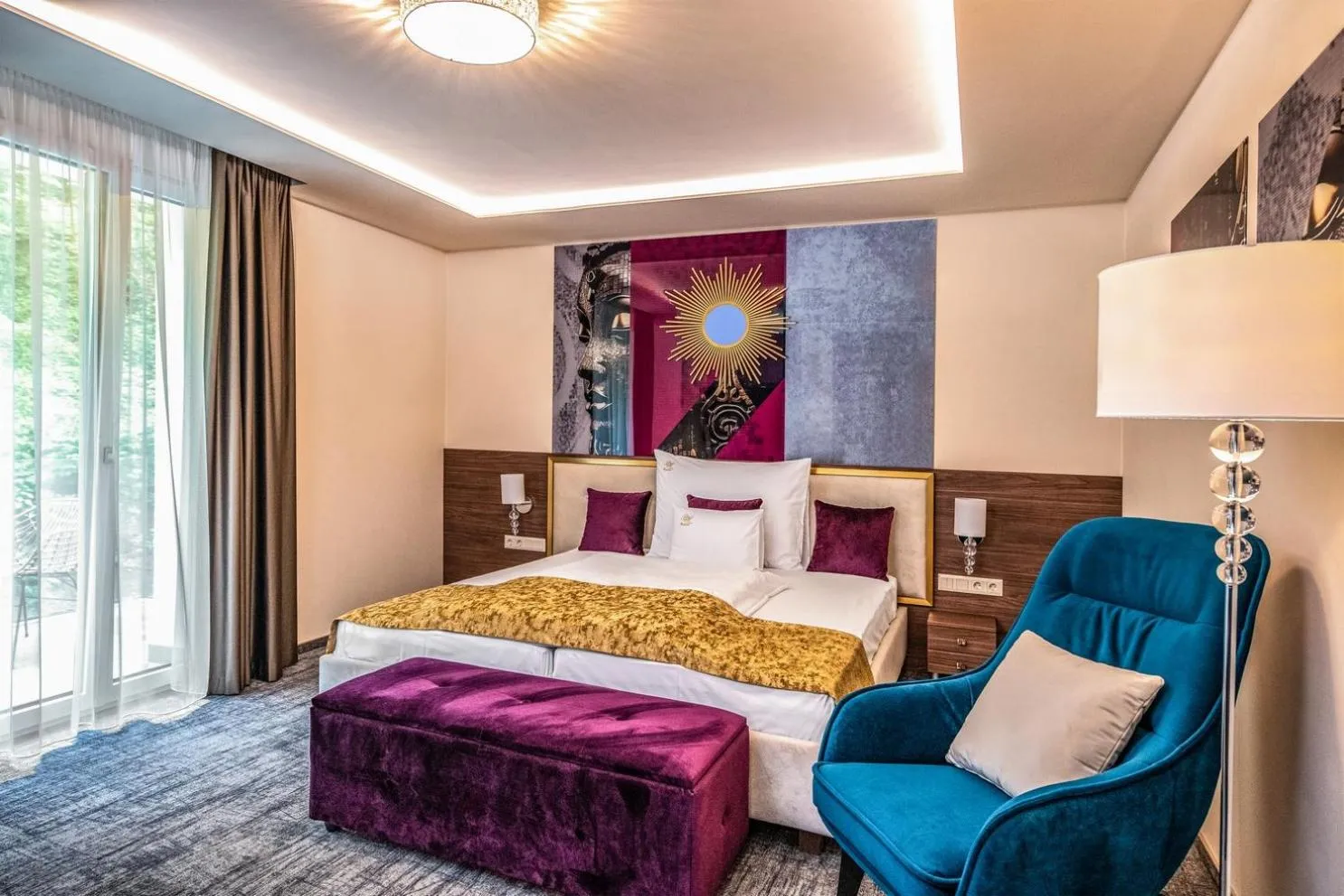 Bed in Betekints Wellness Hotel